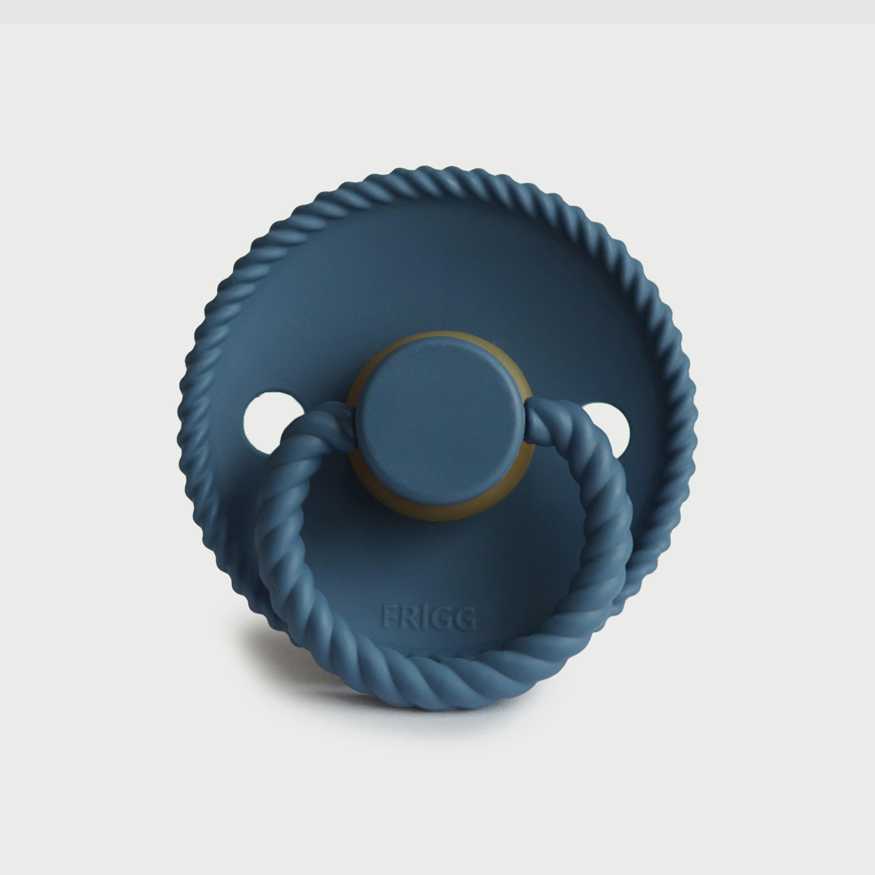 Frigg Rope Latex Baby Pacifier (0-6M), Ocean View , Size 1-baby-feeding-pacifiers-image-2