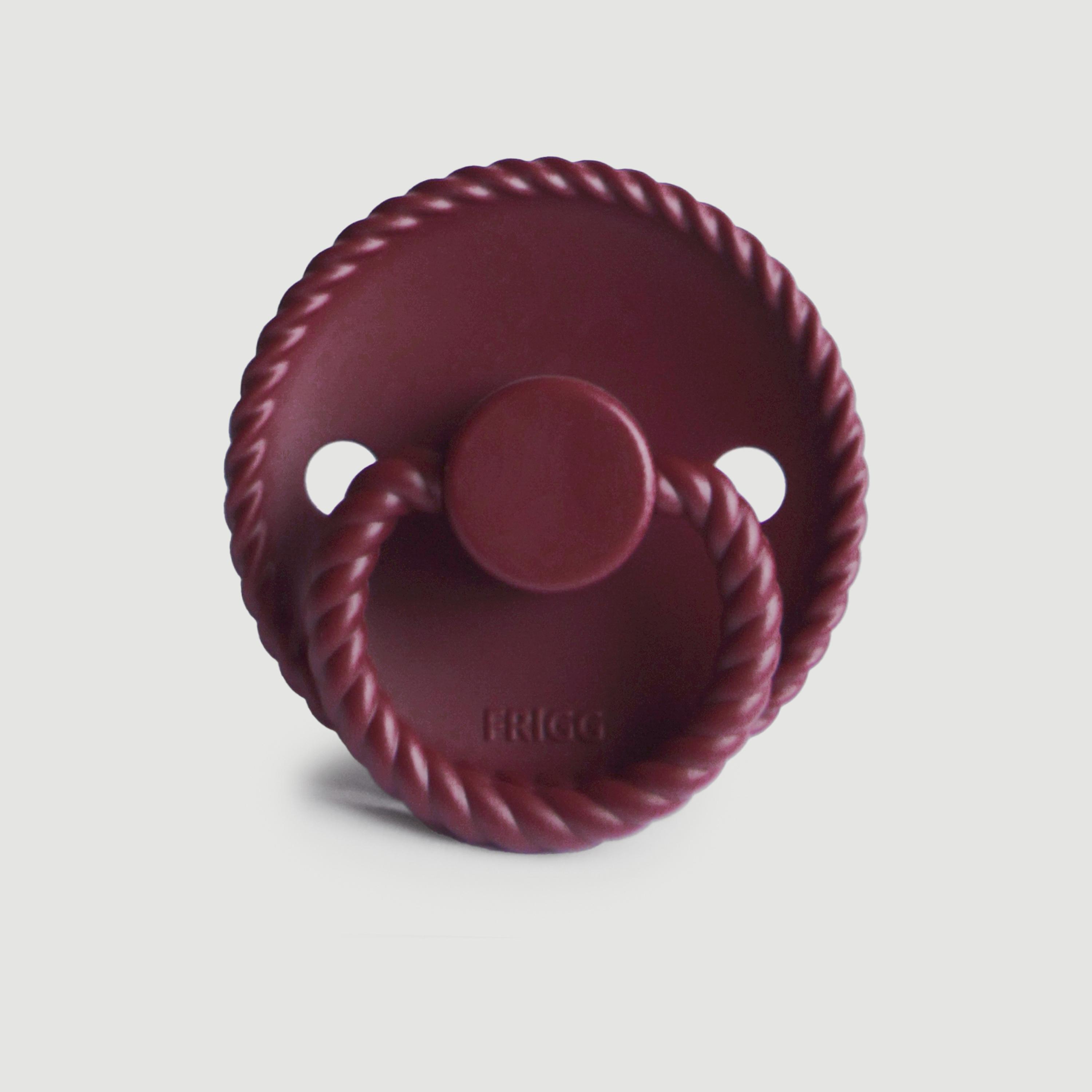 لهاية أطفال رووب سيليكون من فريج (0-6 شهور)، كرز مسكَر، مقاس 1-baby-feeding-pacifiers-image-1