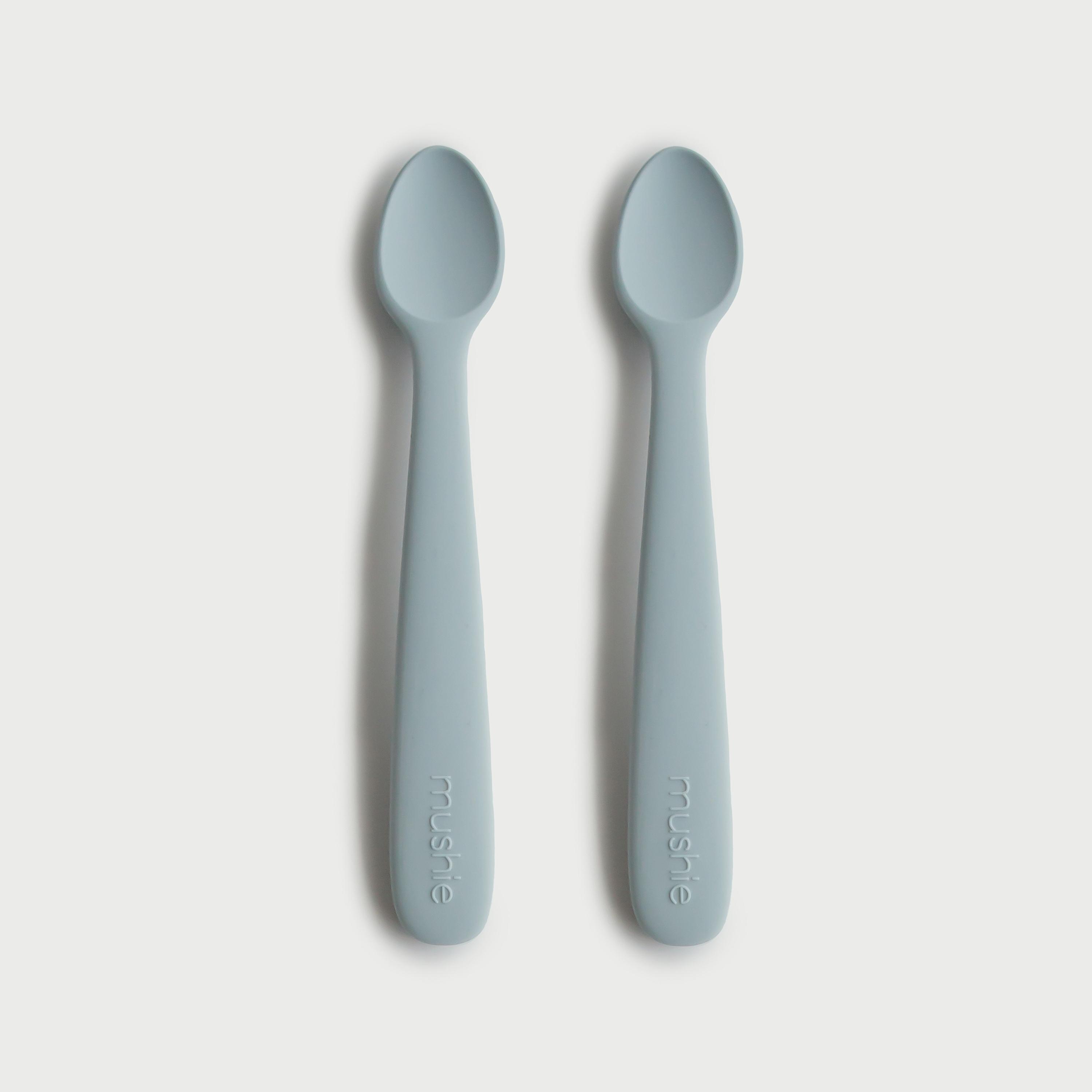Mushie Baby Spoon Powder Blue-baby-feeding-mealtimeessentials-image-1