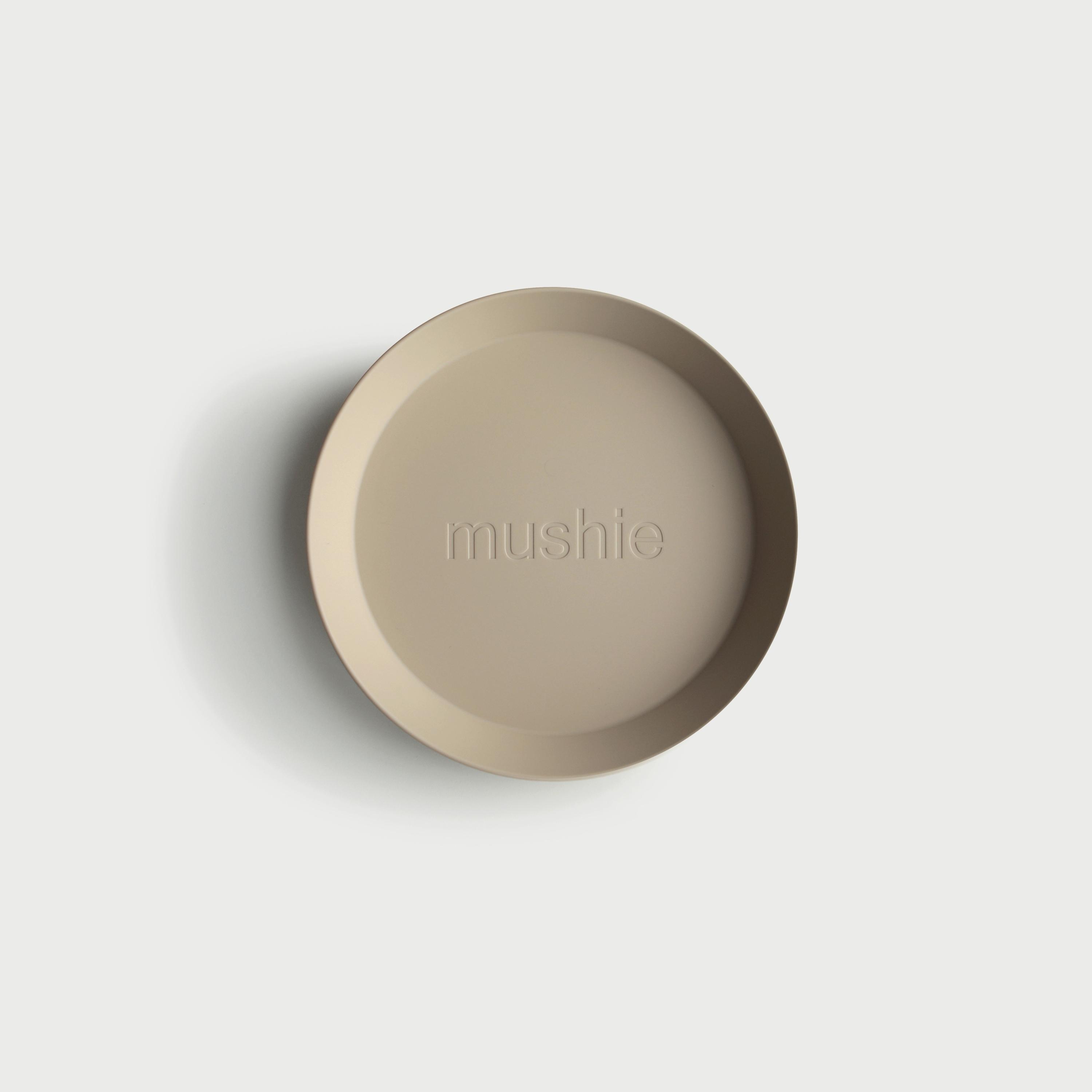 Mushie Dinner Plate Round Vanilla-baby-feeding-mealtimeessentials-image-2