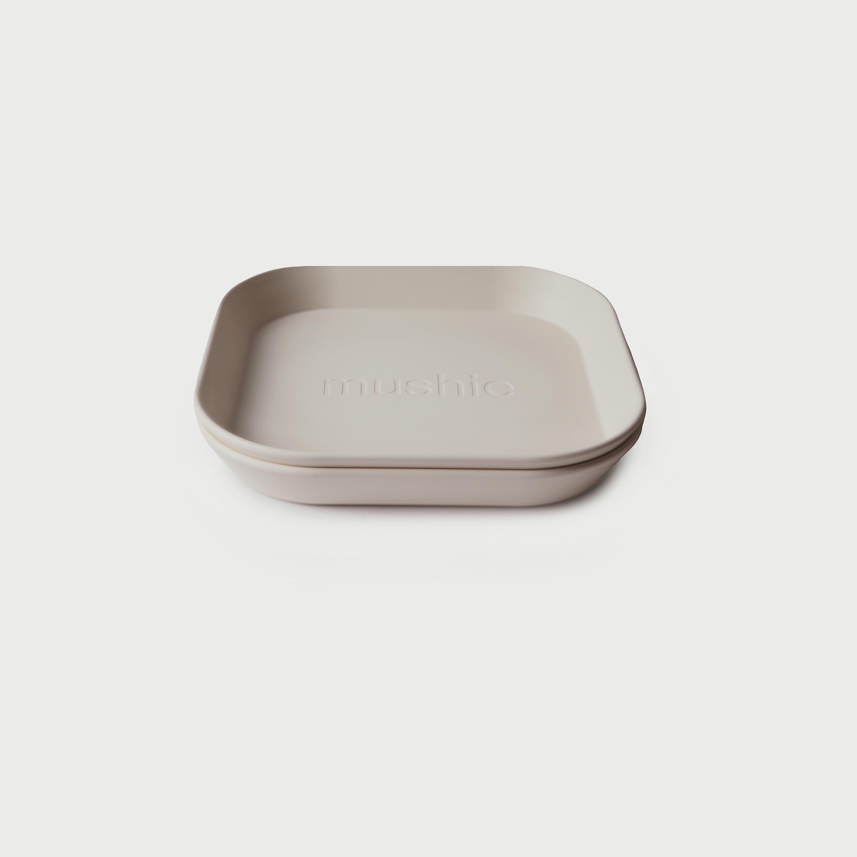 Mushie Dinner Plate Square Ivory-baby-feeding-mealtimeessentials-image-1