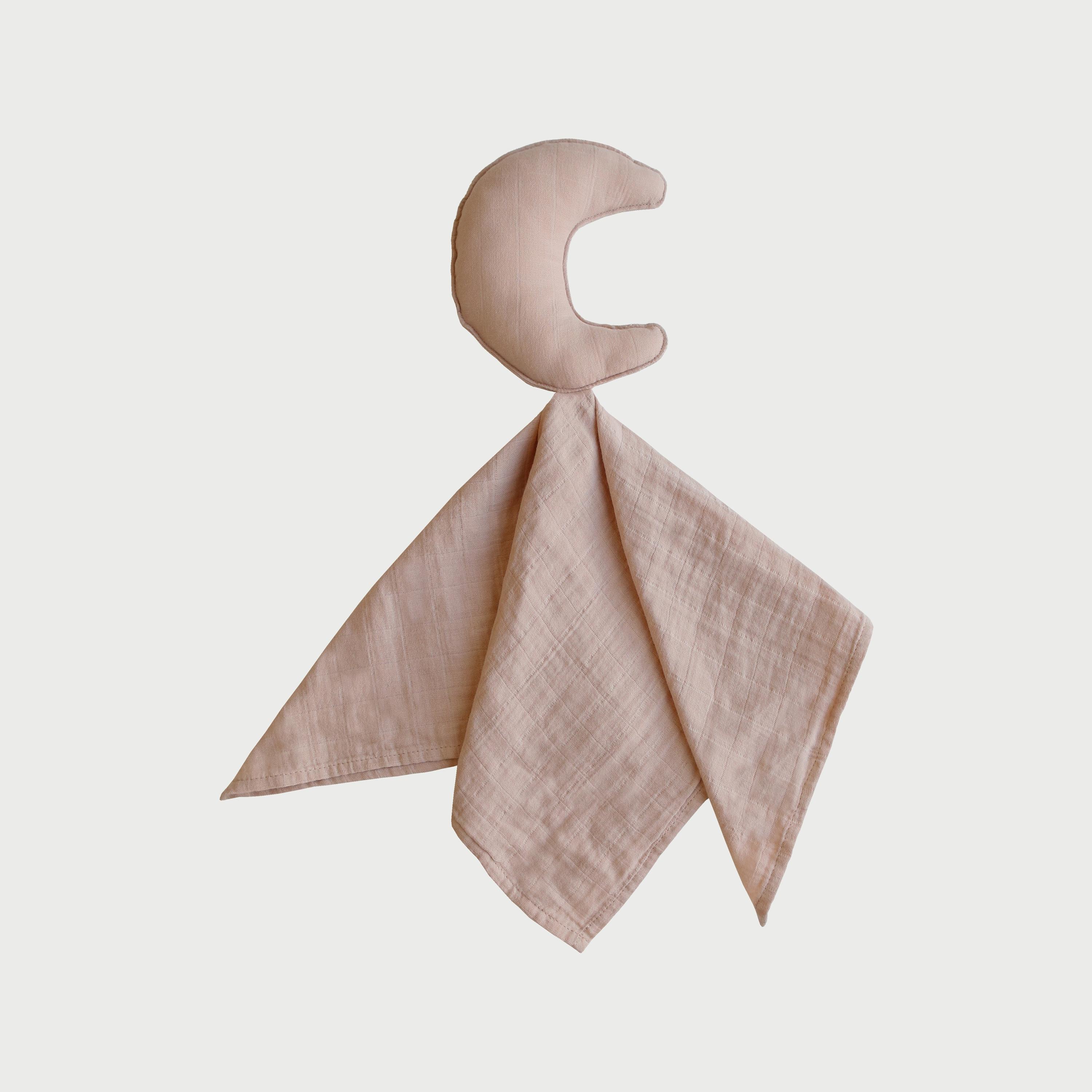 Mushie Lovey Blanket Moon Blush-baby-nursery-blanketsandswaddles-swaddlesandsleepingbags-image-1