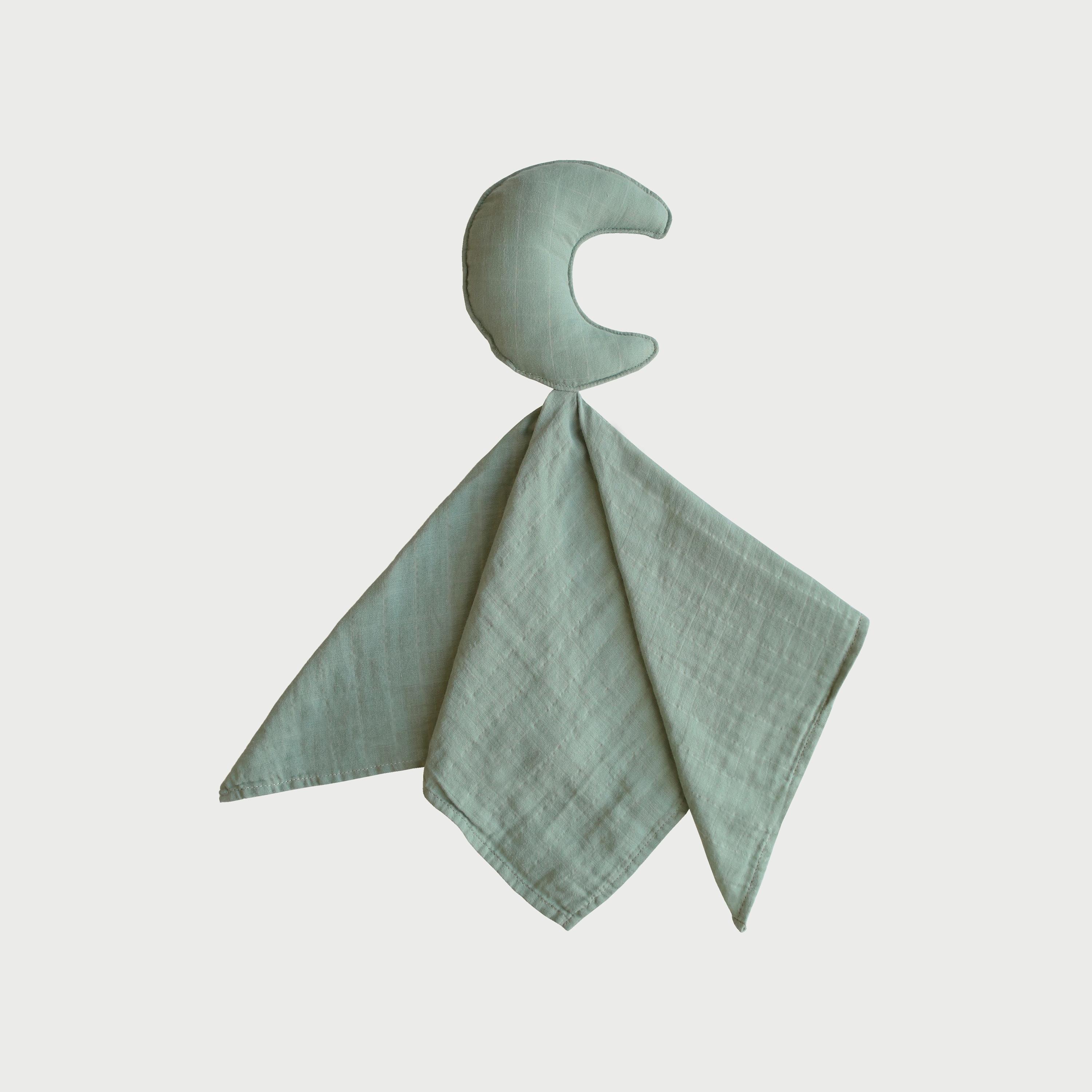 Mushie Lovey Blanket Moon Roman Green-baby-nursery-blanketsandswaddles-blanketsandquilts-image-1