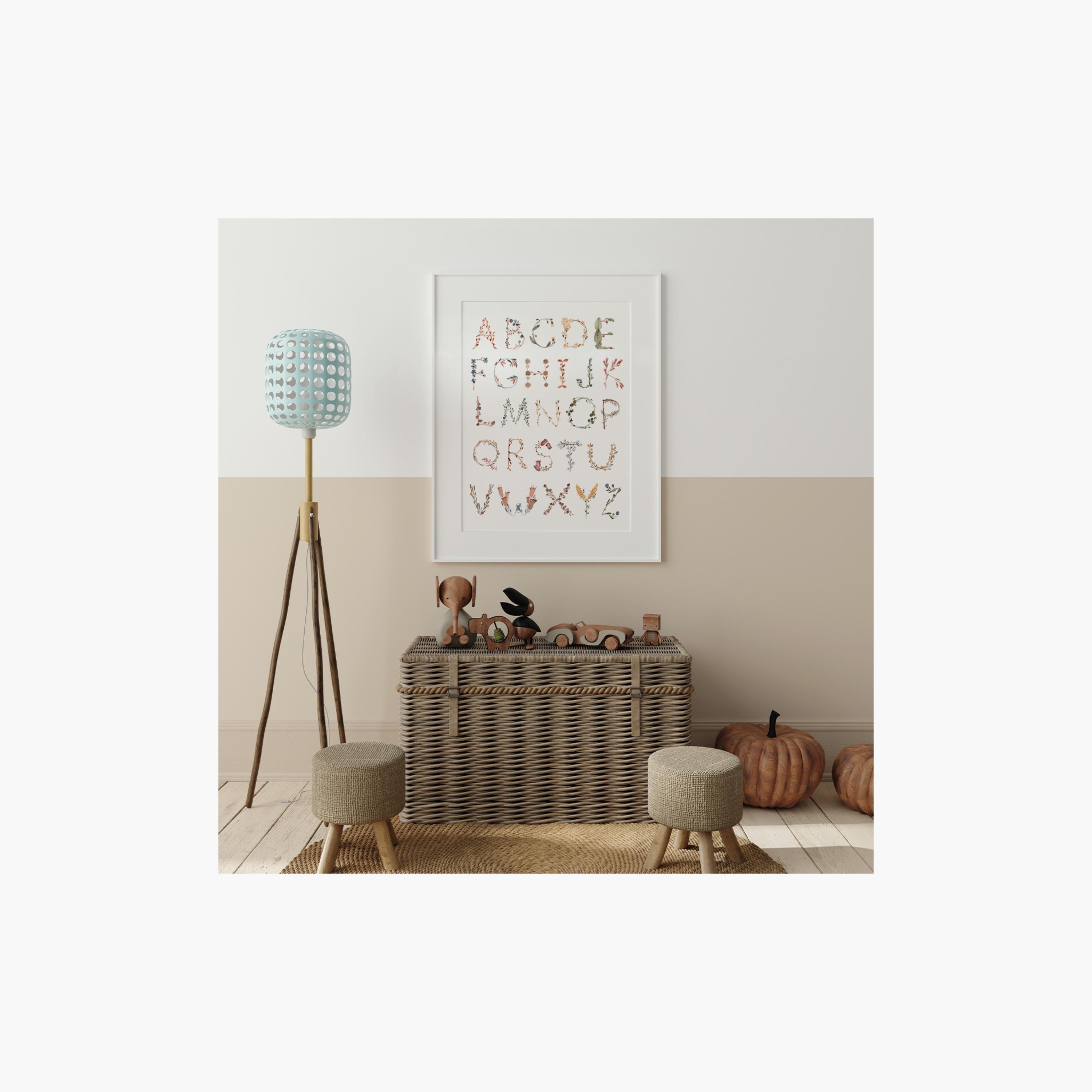Mushie Poster Large Alphabet International-baby-nursery-roomdecor-image-3