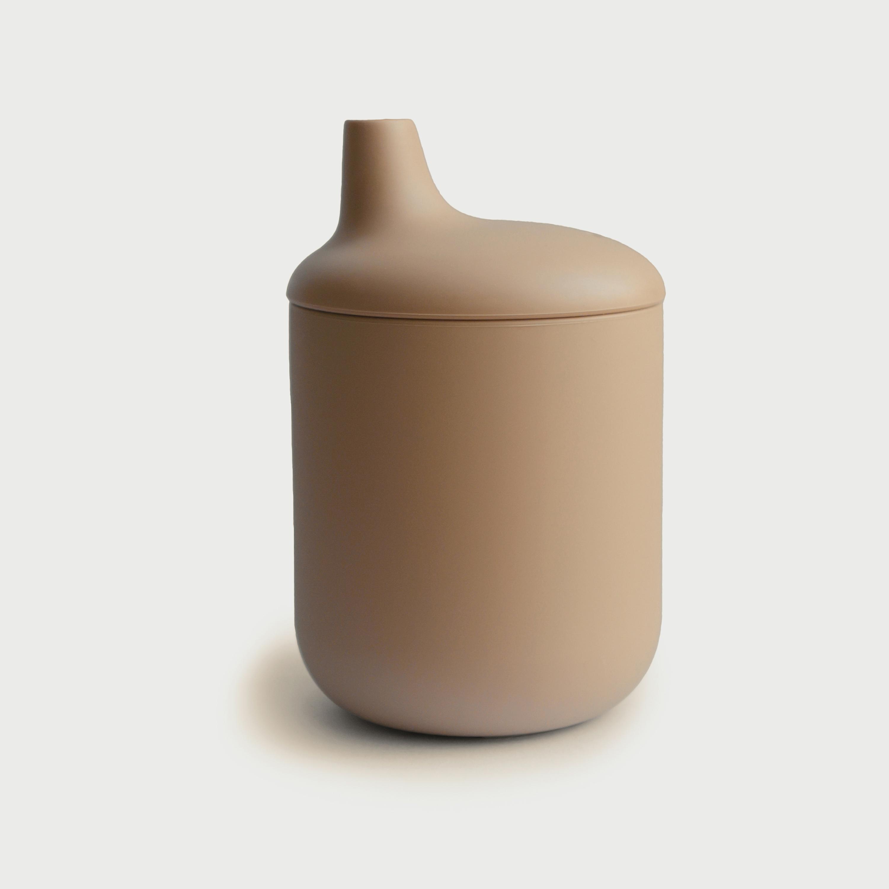 Mushie Silicone Sippy Cup Natural-baby-feeding-mealtimeessentials-image-1
