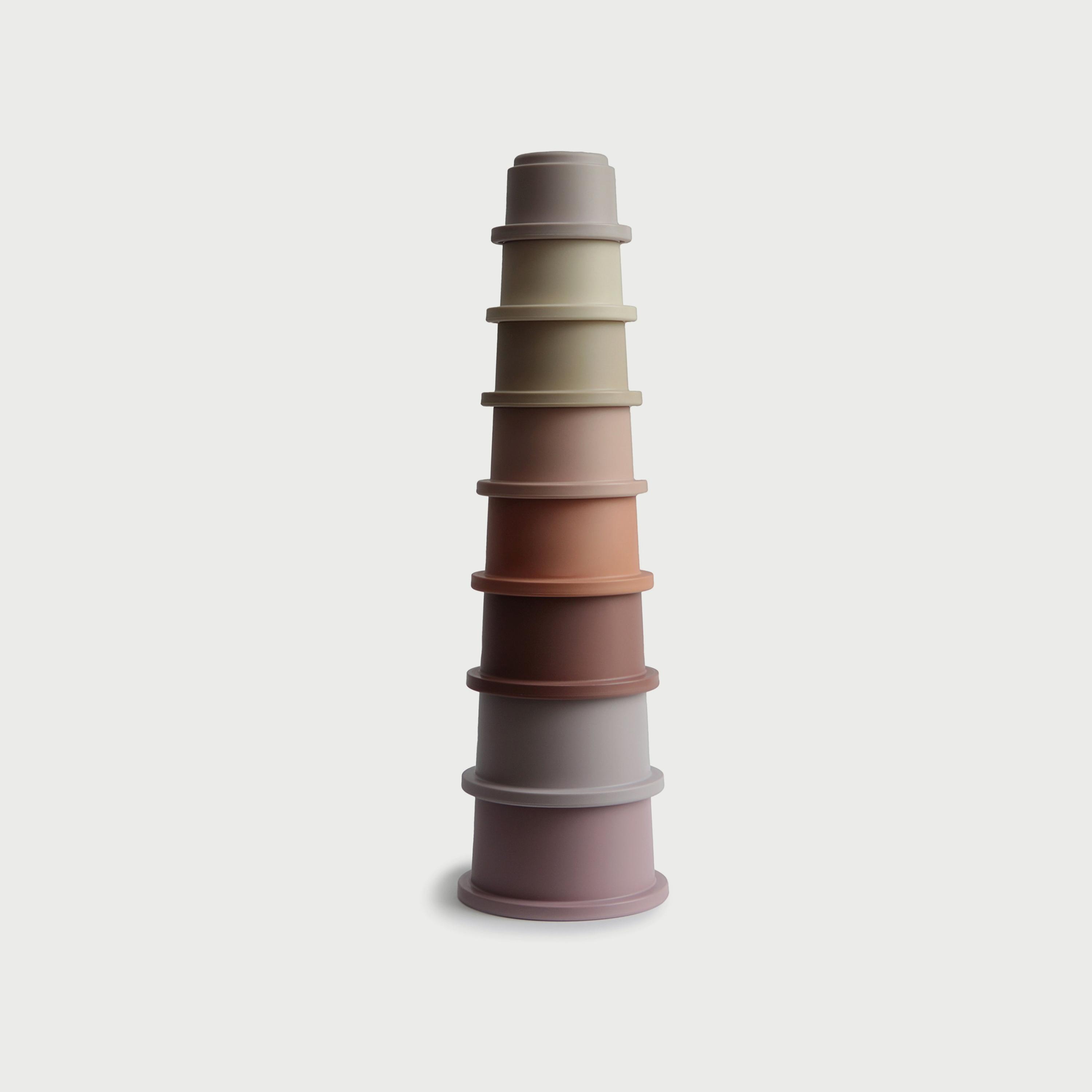 Mushie Stacking Cups Petal-toys-babyandtoddlertoys-stackingandnestingtoys-image-2