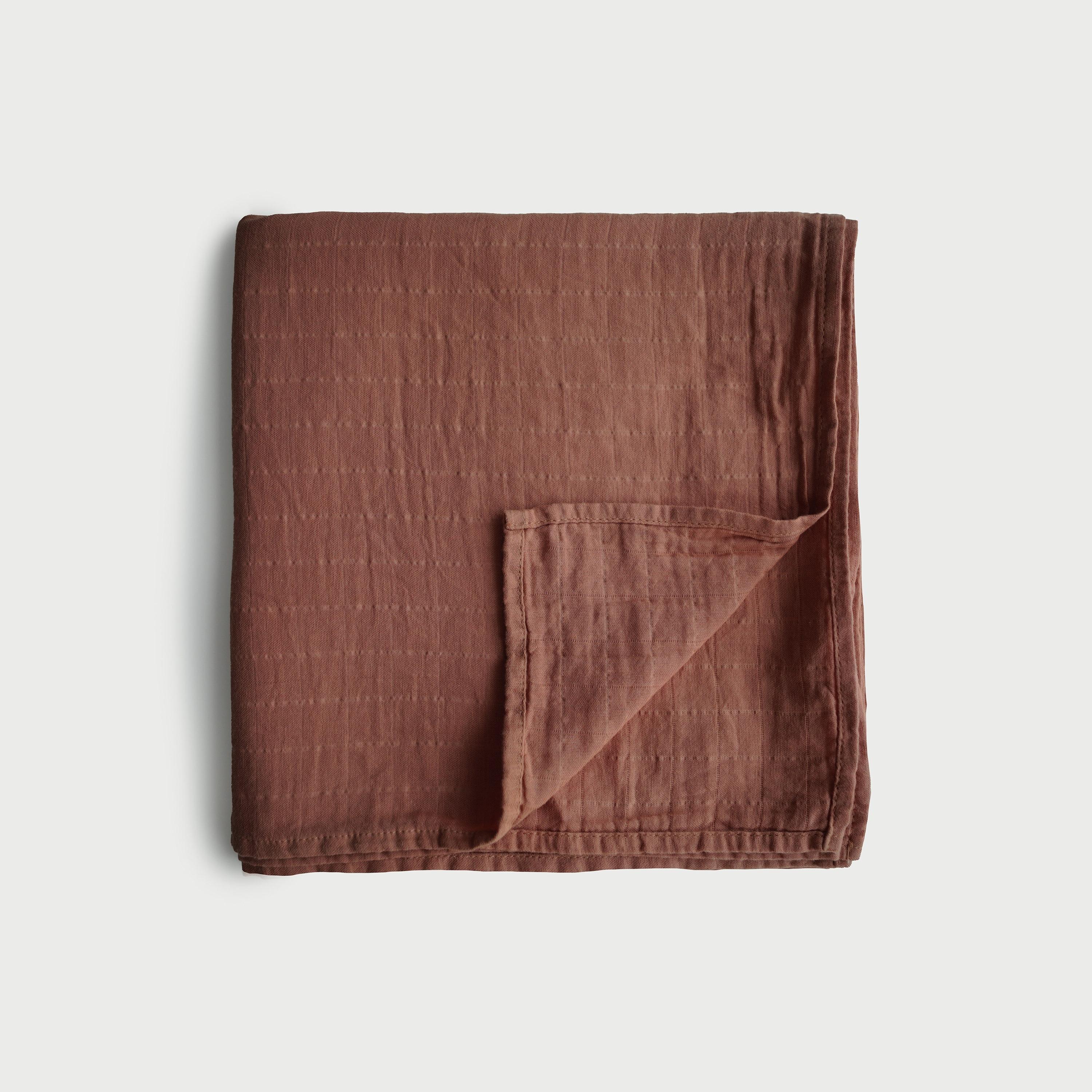 Mushie Swaddle Cognac-baby-nursery-blanketsandswaddles-swaddlesandsleepingbags-image-1
