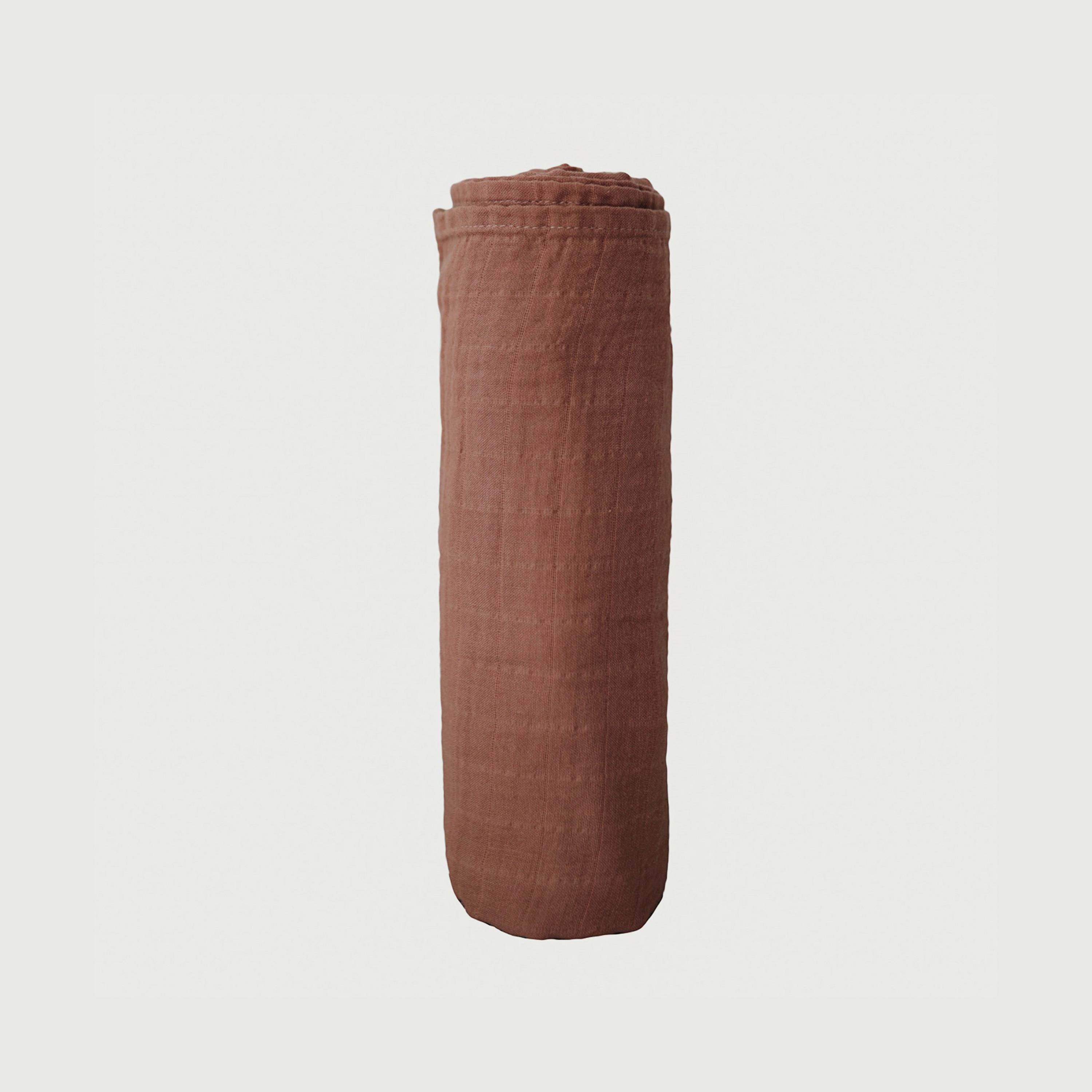 Mushie Swaddle Cognac-baby-nursery-blanketsandswaddles-swaddlesandsleepingbags-image-2