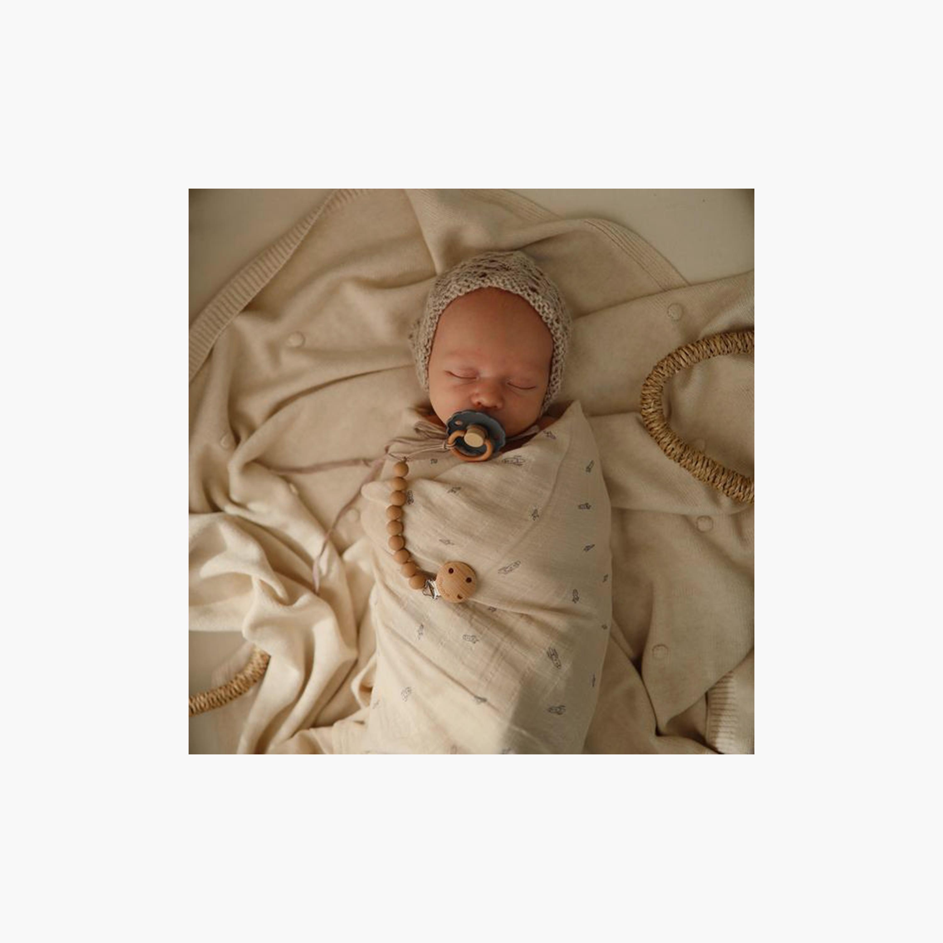 Mushie Swaddle Rocket Ship-baby-nursery-blanketsandswaddles-swaddlesandsleepingbags-image-2