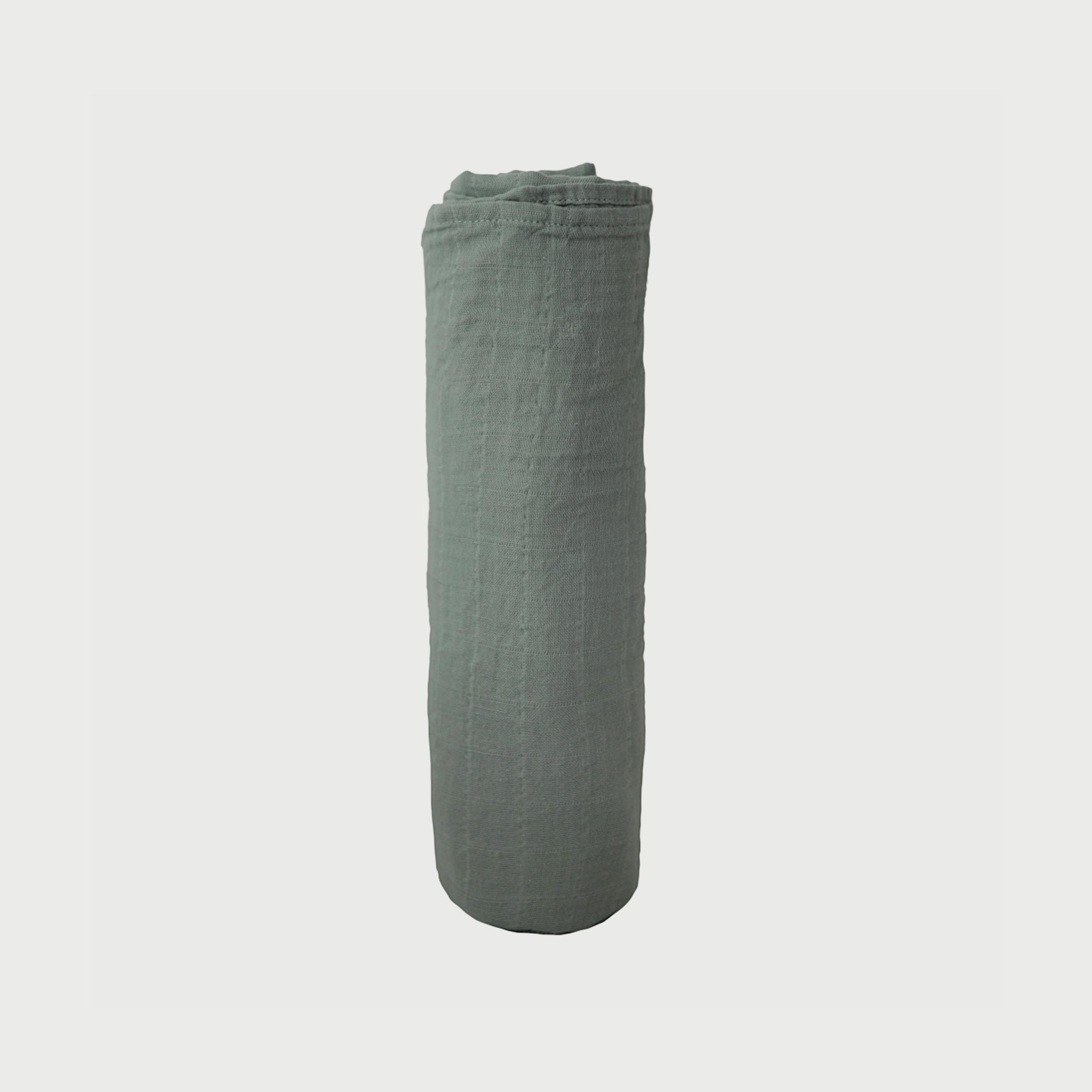 Mushie Swaddle Roman Green-baby-nursery-blanketsandswaddles-swaddlesandsleepingbags-image-2