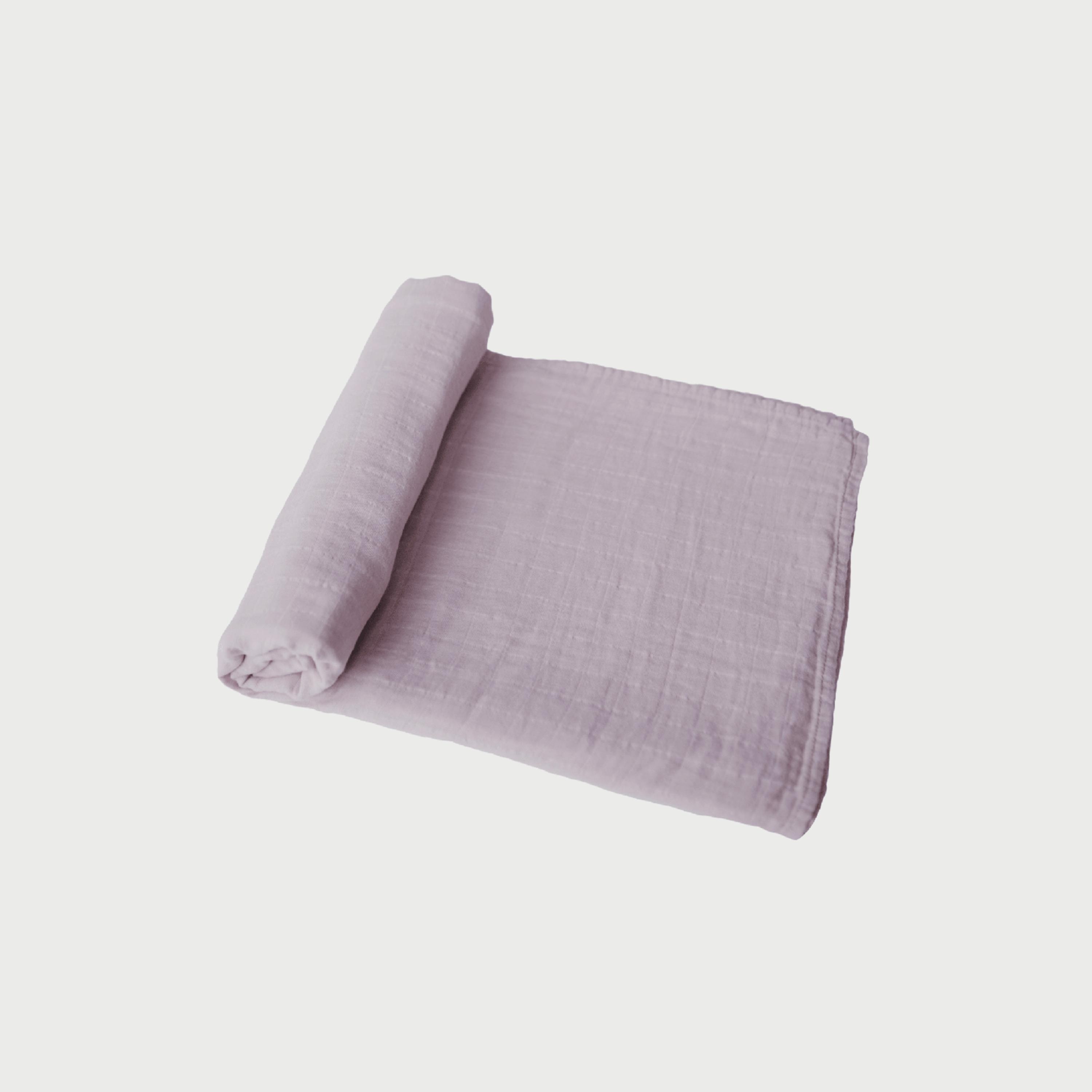 Mushie Swaddle Soft Mauve-baby-nursery-blanketsandswaddles-swaddlesandsleepingbags-image-3