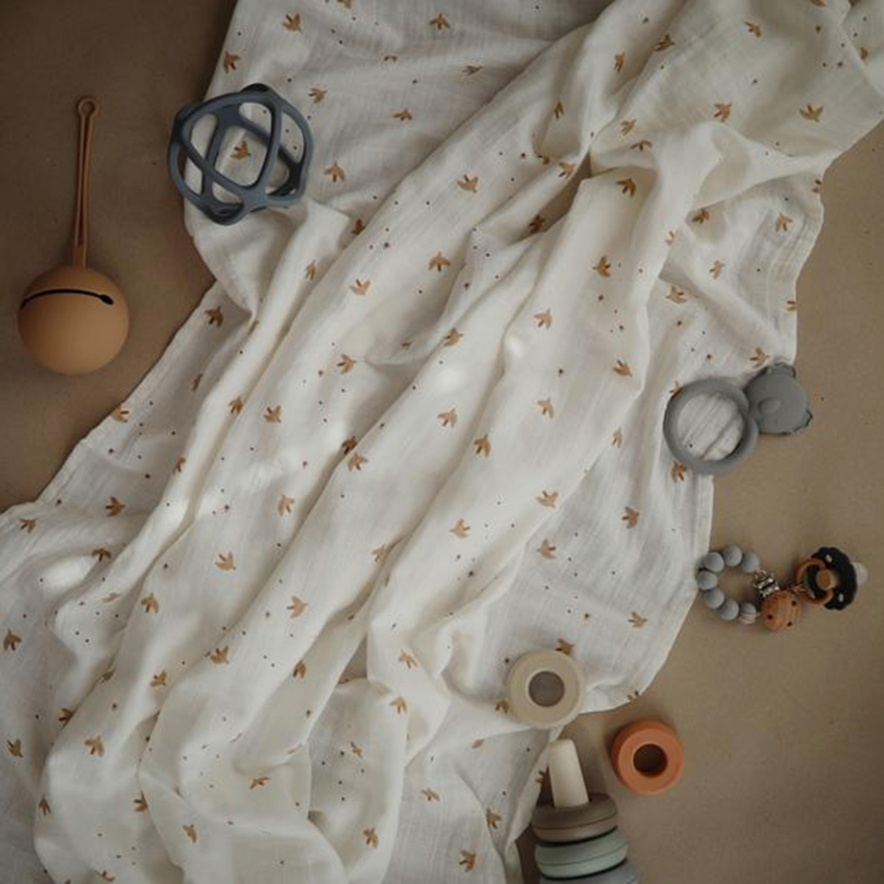 Mushie Swaddle Sparrow-baby-nursery-blanketsandswaddles-swaddlesandsleepingbags-image-5