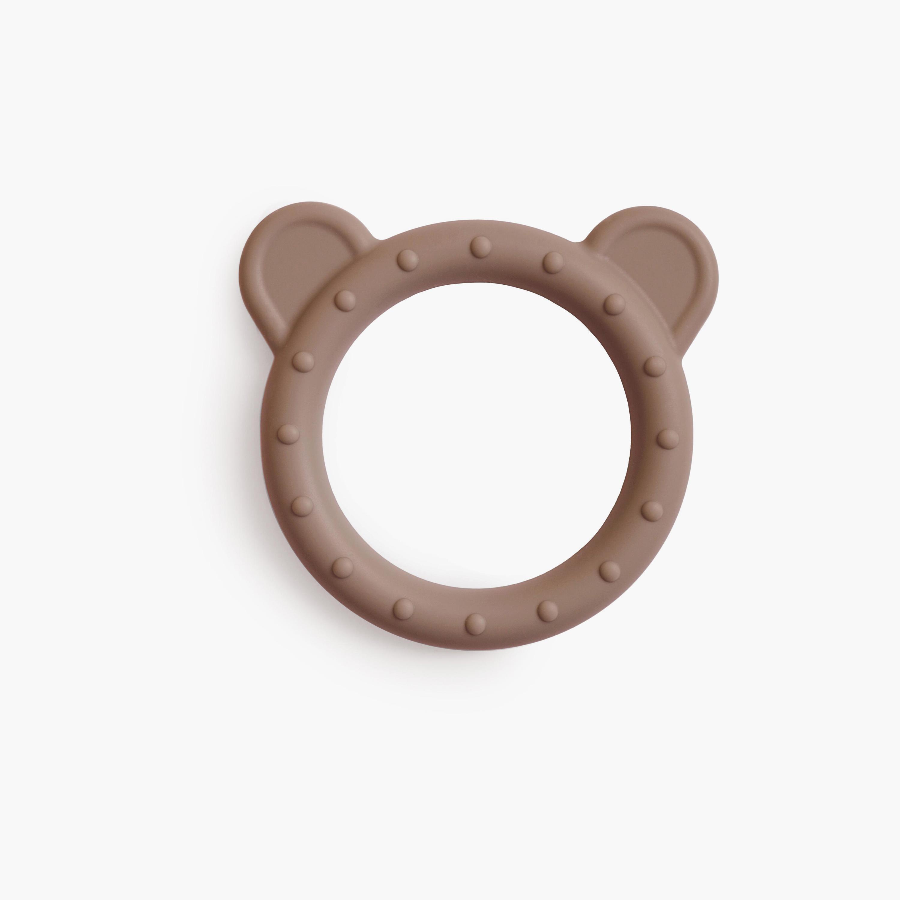 Mushie Teether Bear Natural-baby-feeding-teethers-image-1