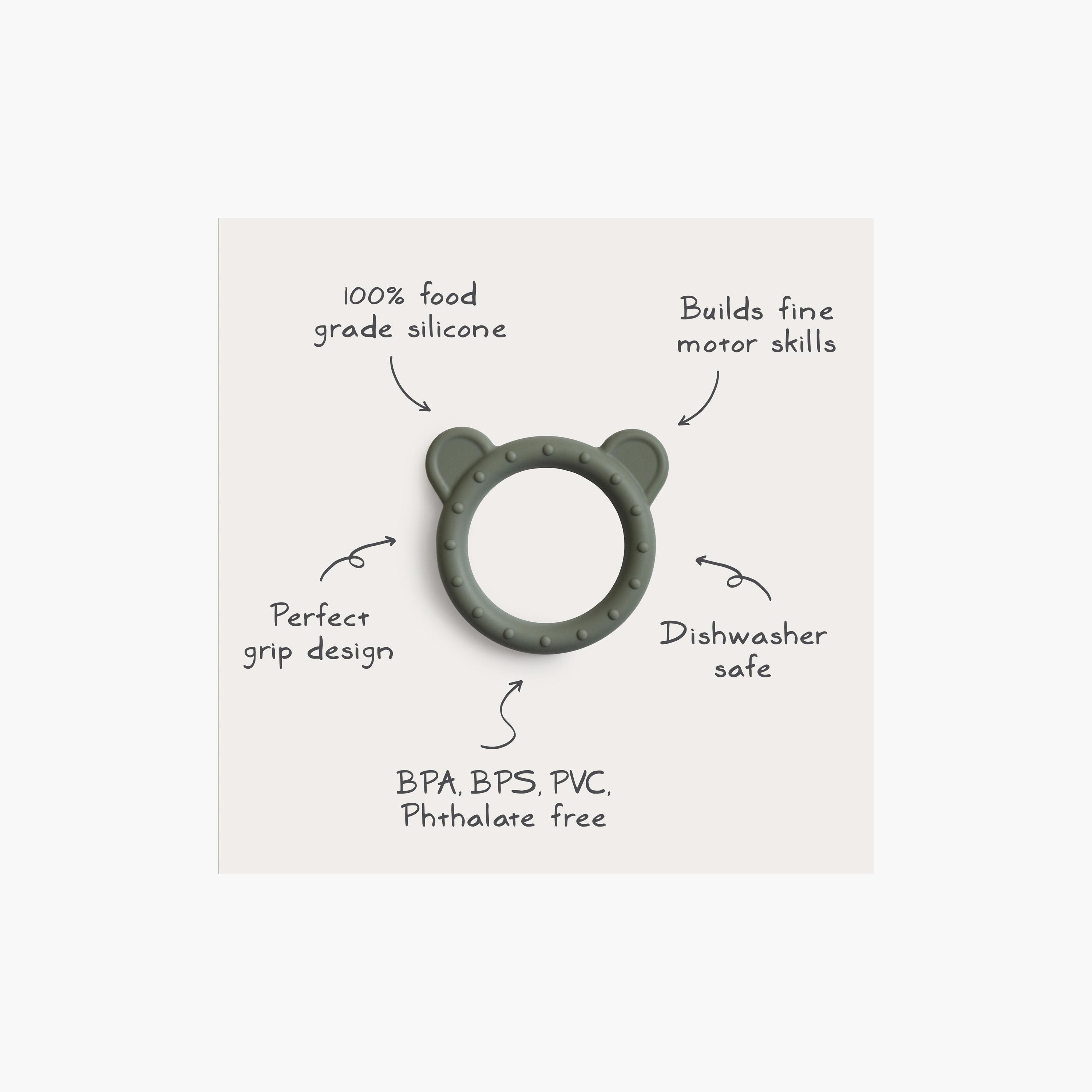 Mushie Teether Bear Natural-baby-feeding-teethers-image-3