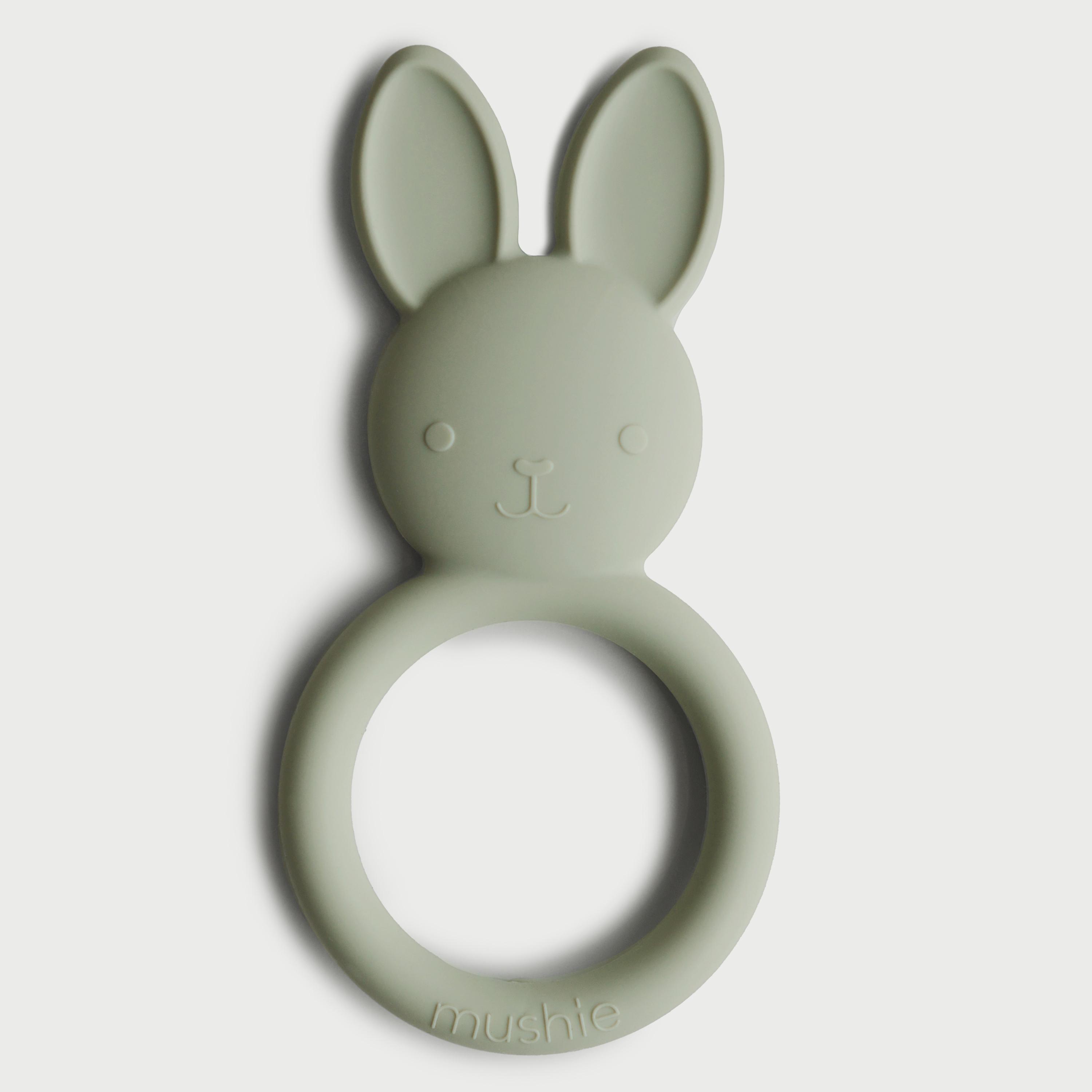 Mushie Teether Bunny Sage-baby-feeding-teethers-image-1