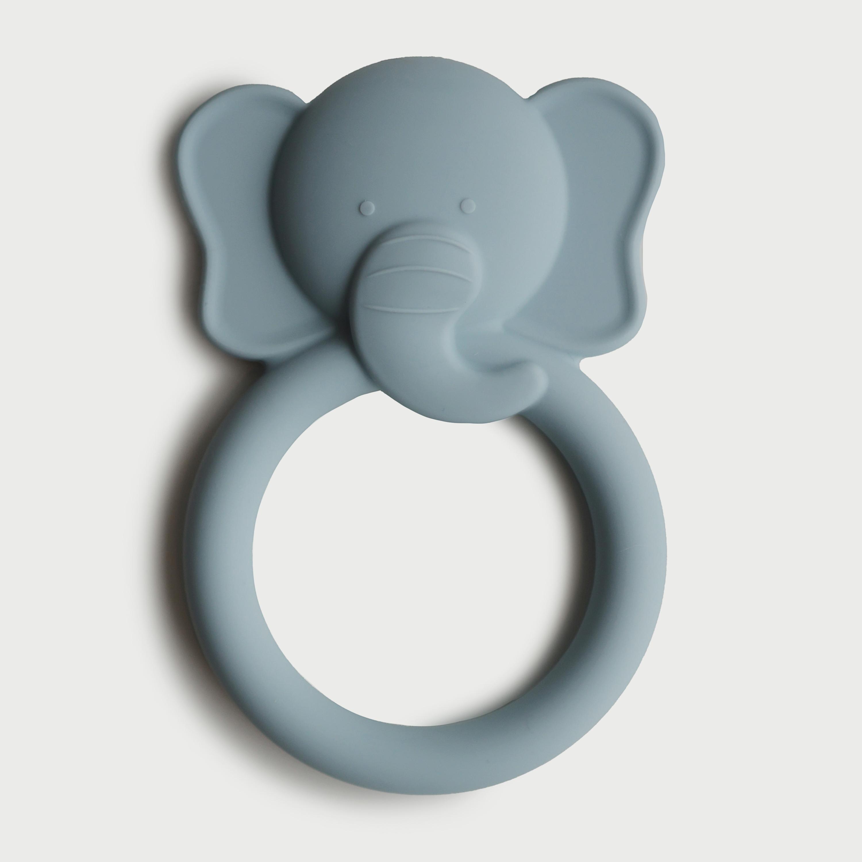 Mushie Teether Elephant Cloud-baby-feeding-teethers-image-1