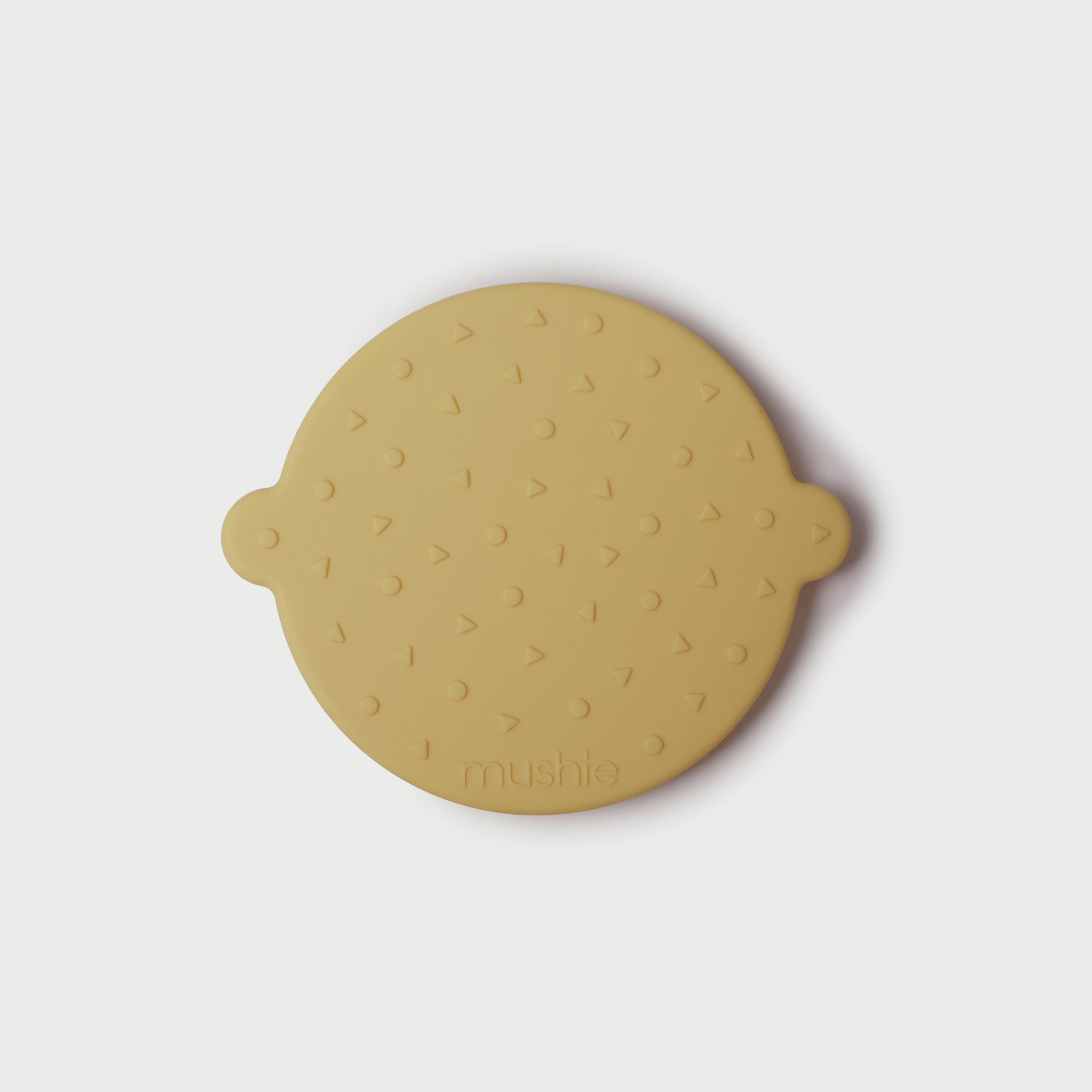 Mushie Teether Face Banana Cream-baby-feeding-teethers-image-2