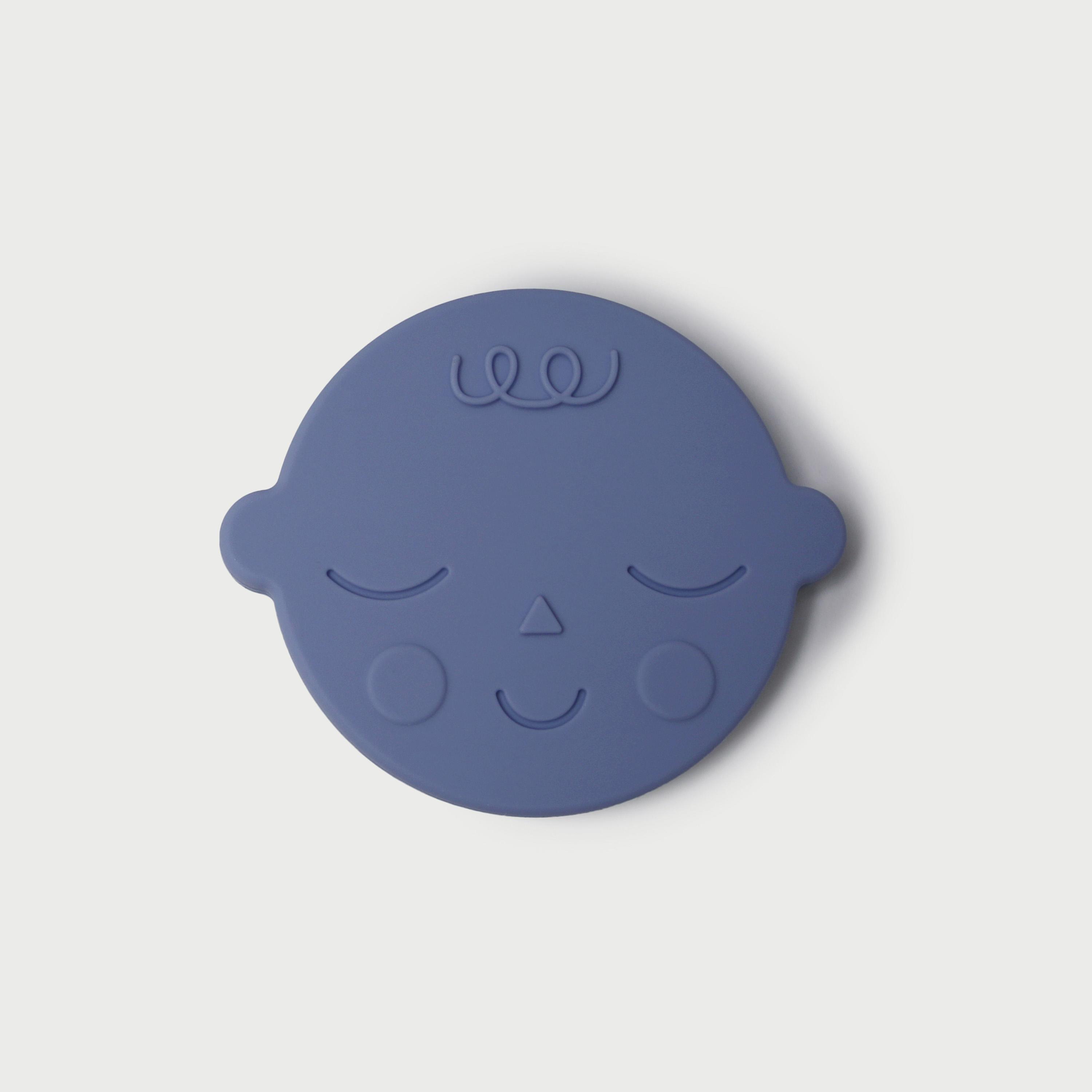 Mushie Teether Face Blueberry-baby-feeding-teethers-image-1