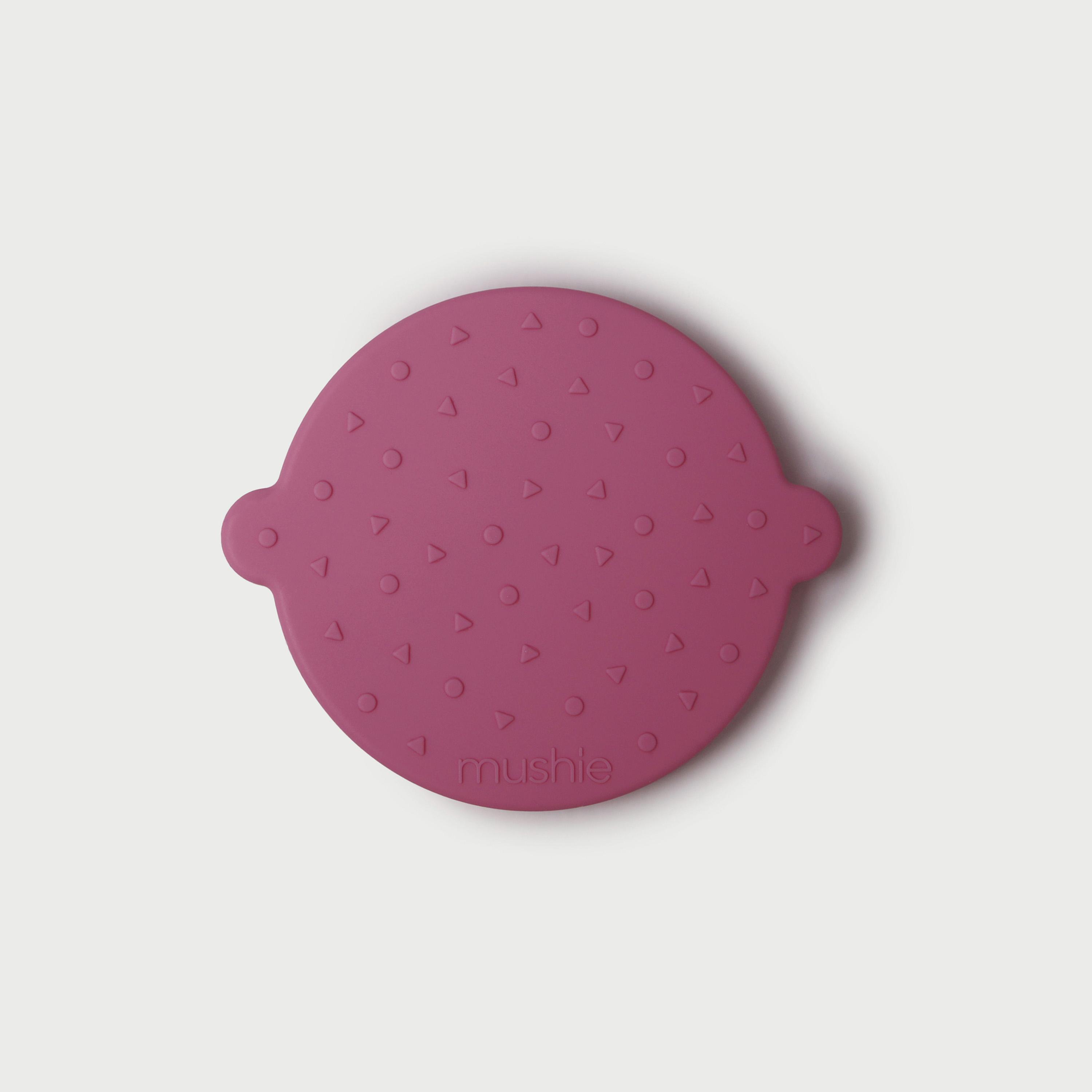 Mushie Teether Face Bubblegum-baby-feeding-teethers-image-2