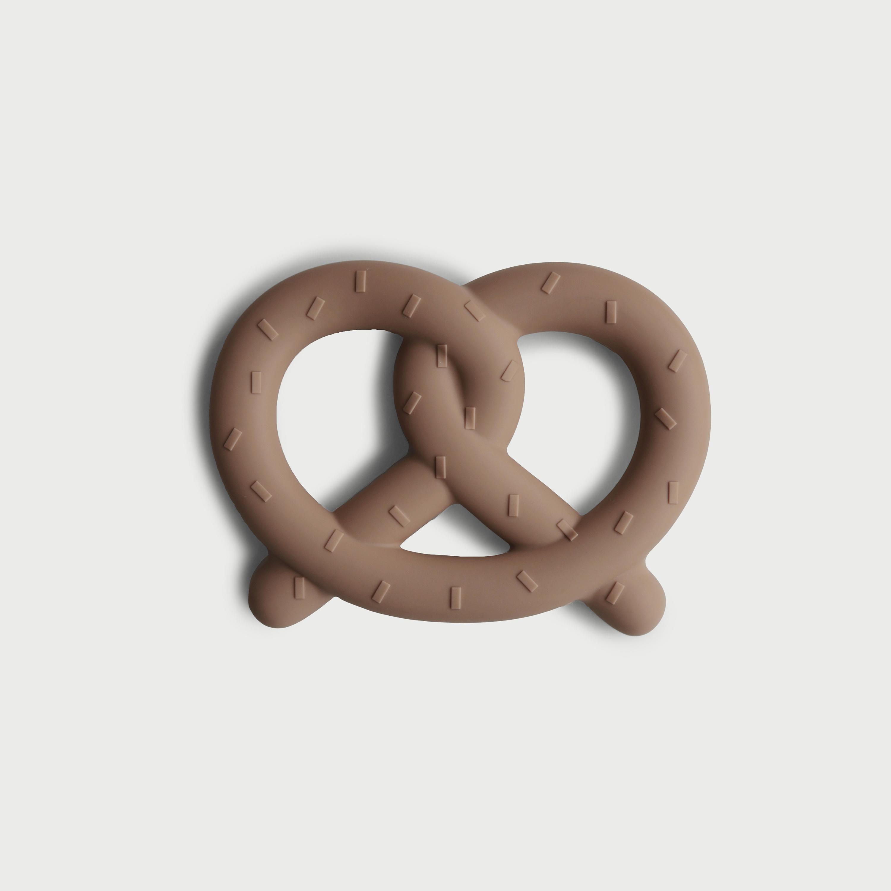 Mushie Teether Pretzel Natural-baby-feeding-teethers-image-1