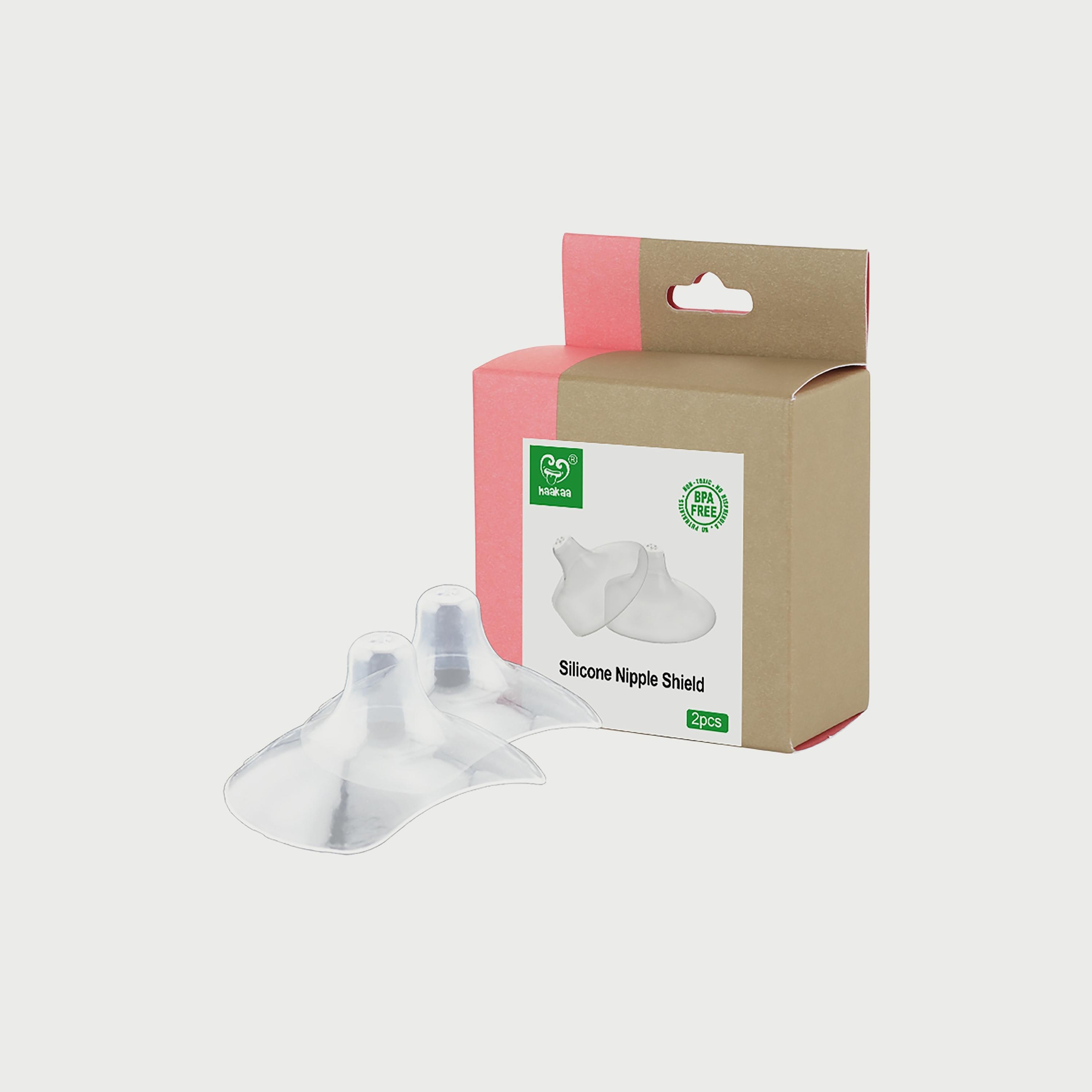 Haakaa 2-Piece Silicone nipple shield-baby-maternalcare-pregnancypillows-image-1