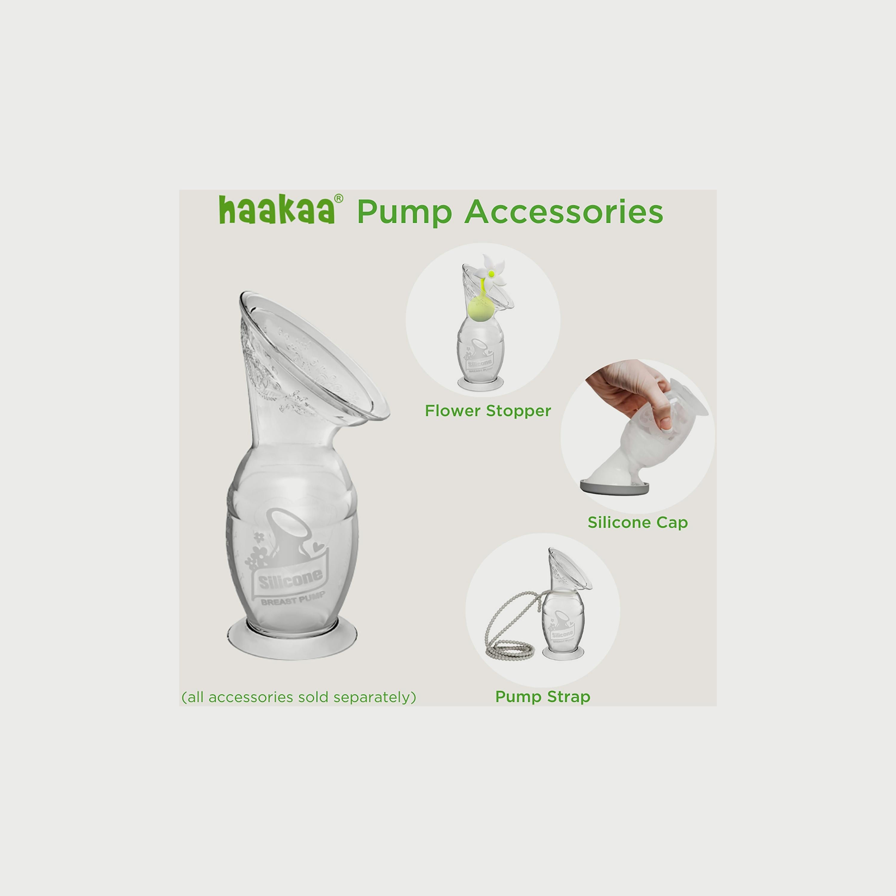 Haakaa Silicone Breast Pump with Suction Base 100ml-baby-feeding-breastfeedingandcare-image-2
