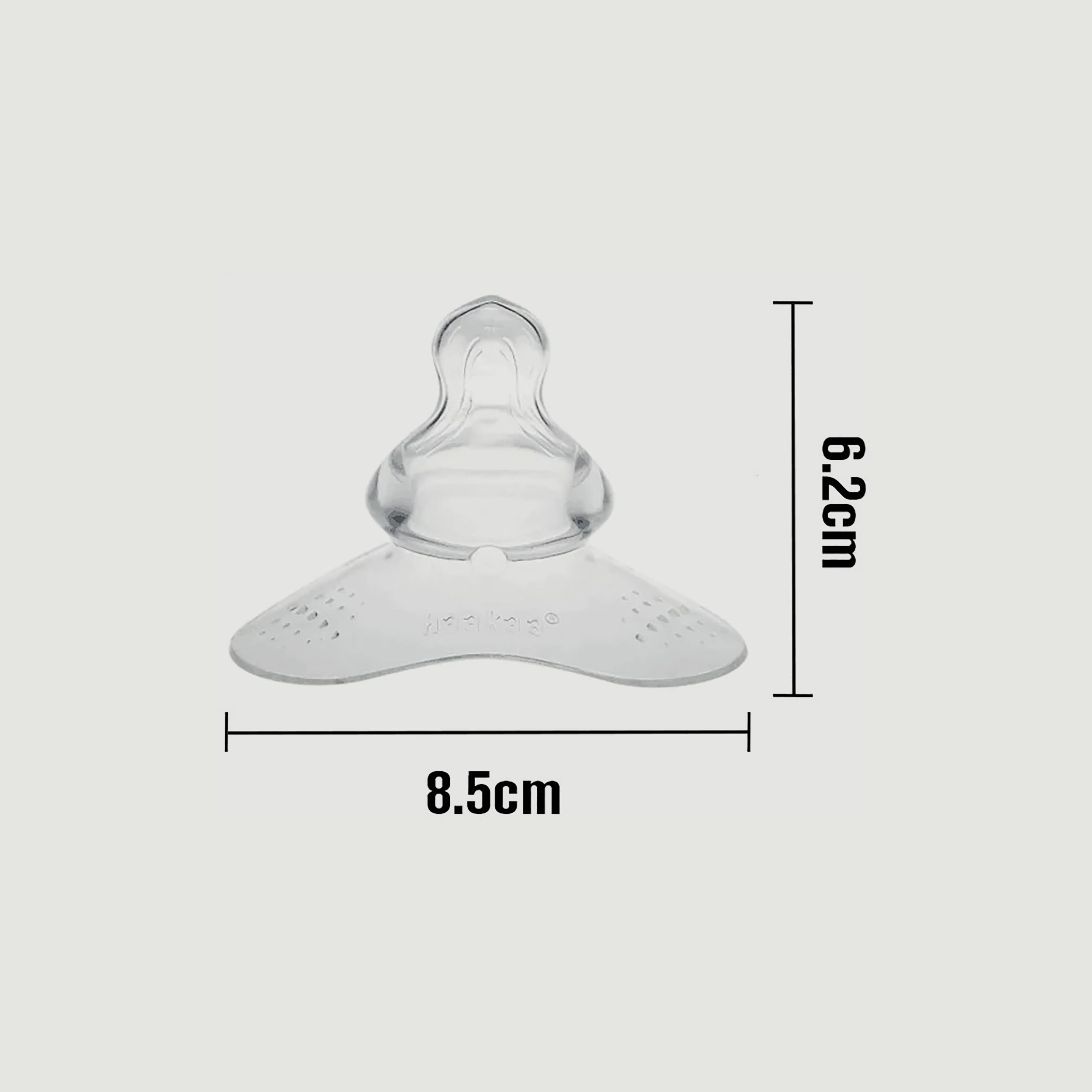 Haakaa Breastfeeding Nipple Shield – Orthodontic Teat (Triangle Base)-baby-feeding-breastfeedingandcare-image-5