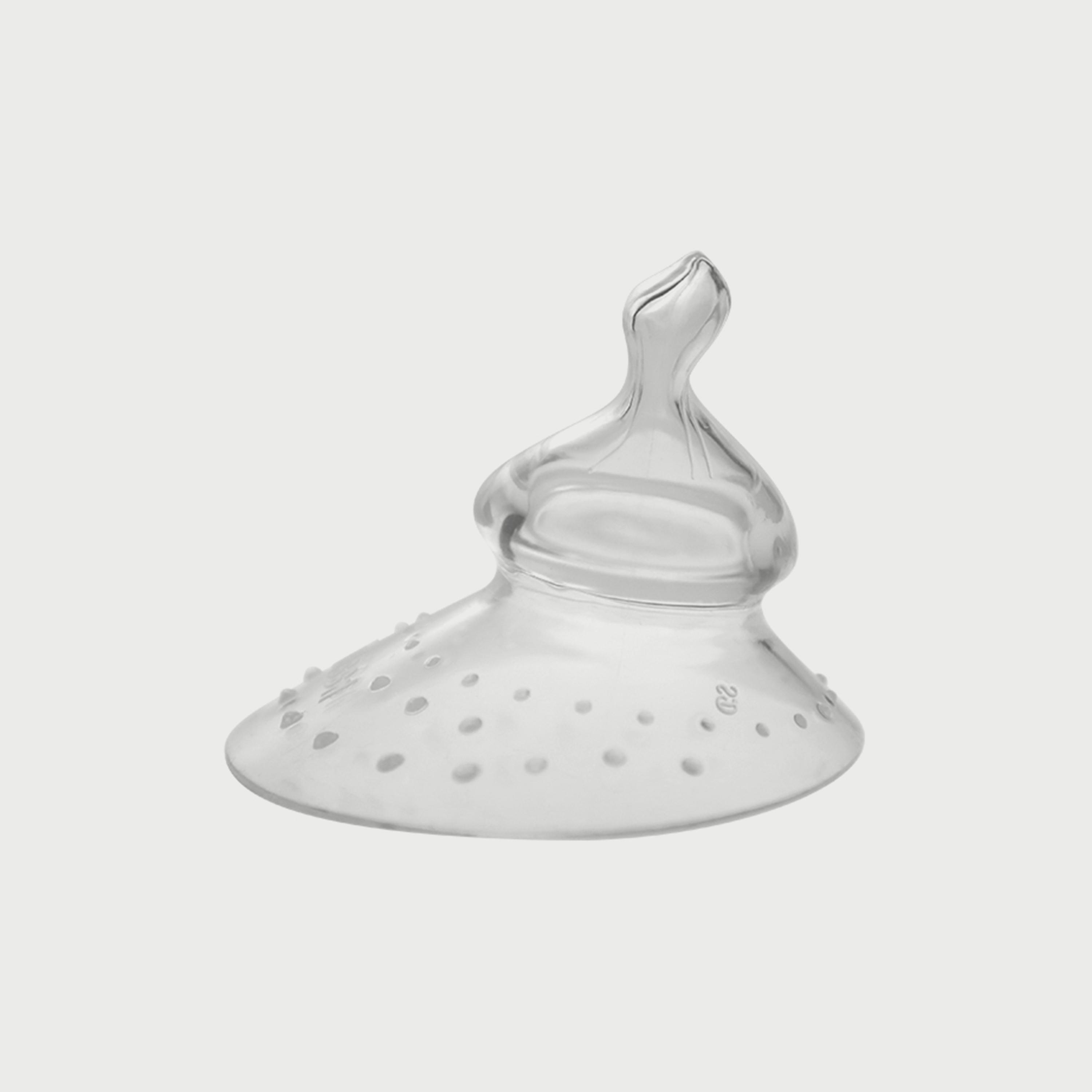 Haakaa Breastfeeding Nipple Shield – Orthodontic Teat (Round Base)-baby-feeding-breastfeedingandcare-image-3