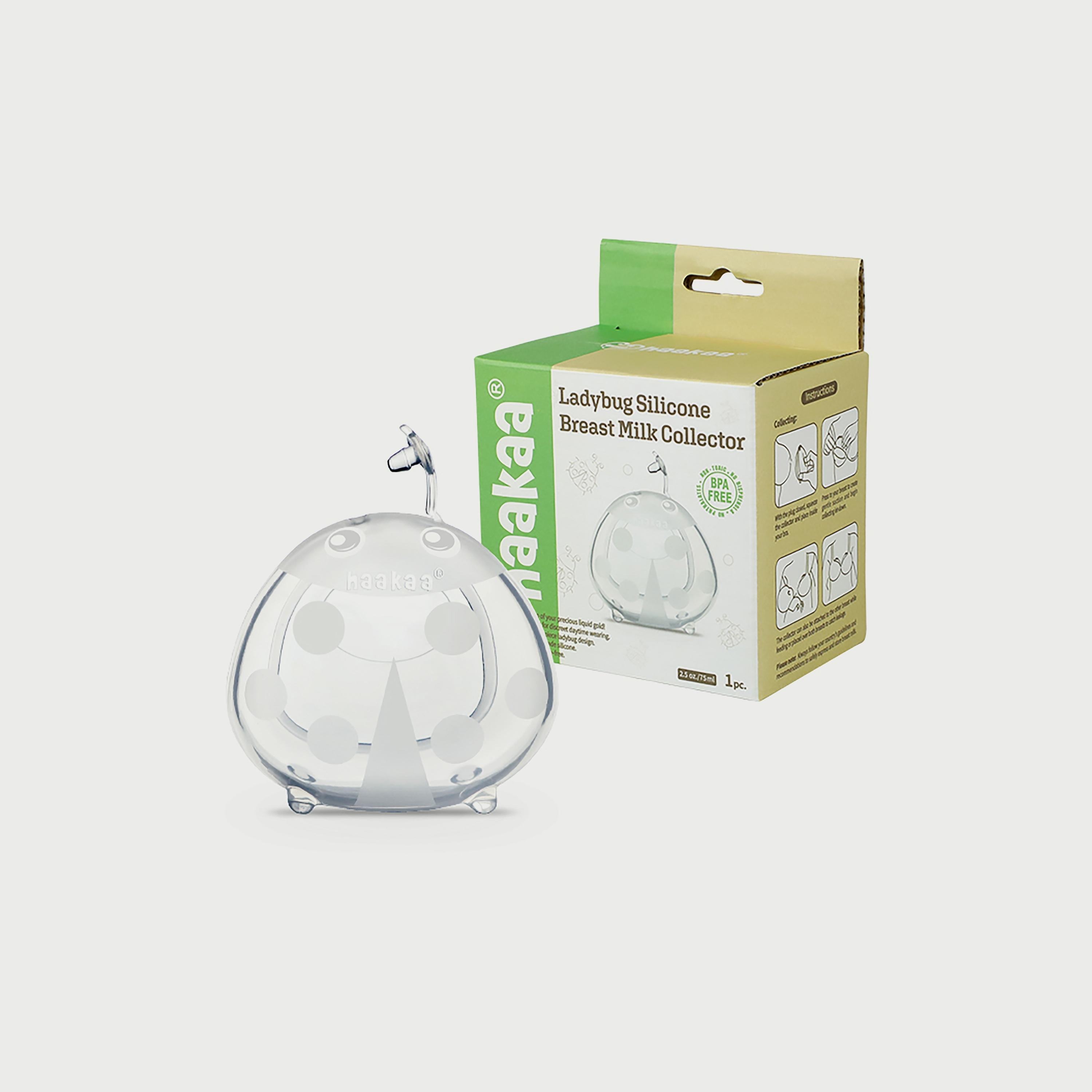 Haakaa Silicone Ladybug Milk Collector, 75 ml-baby-maternalcare-pregnancypillows-image-1