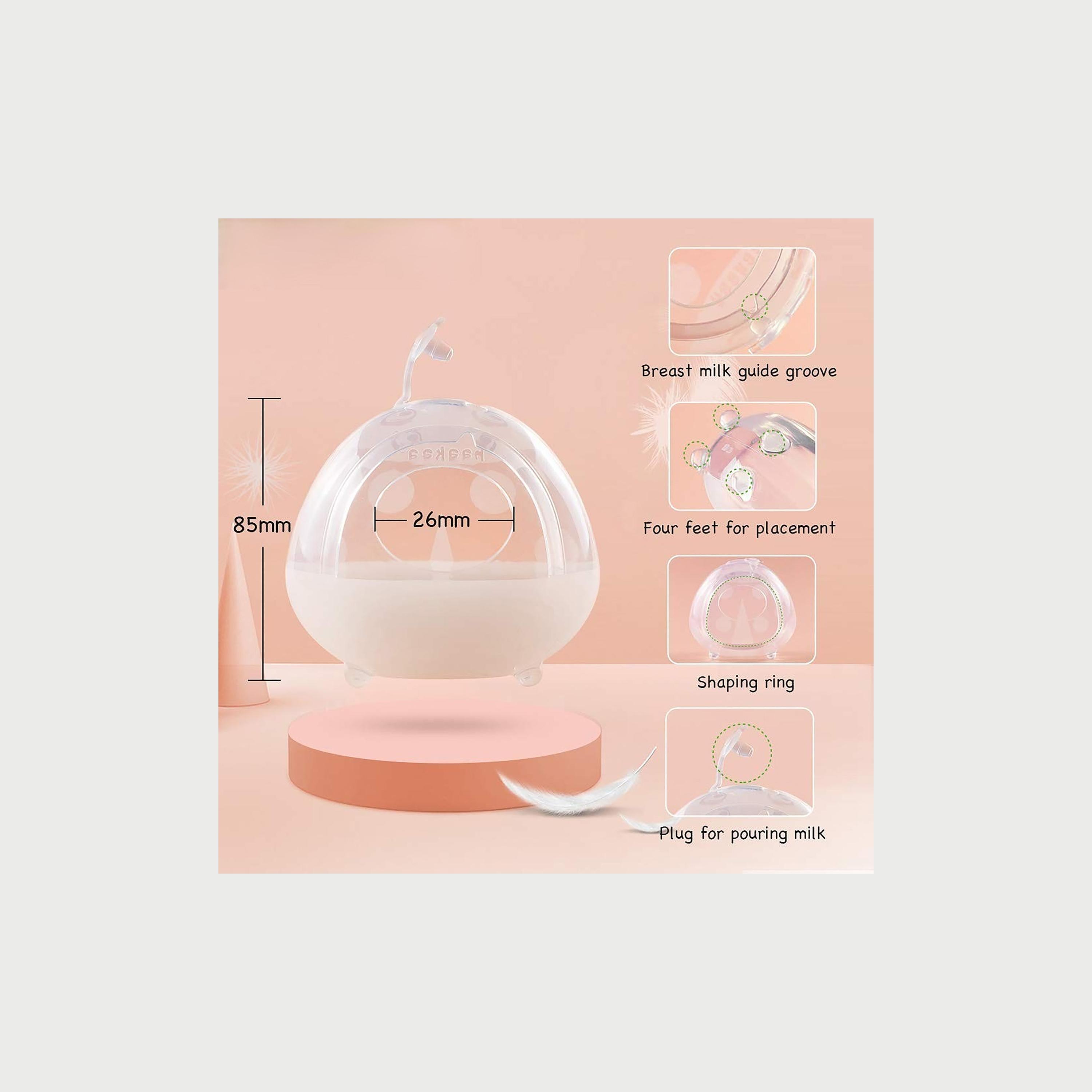 Haakaa 2-Piece Silicone Ladybug Milk Collector and Storage Bag, 75 ml x 2-baby-feeding-breastfeedingandcare-image-3