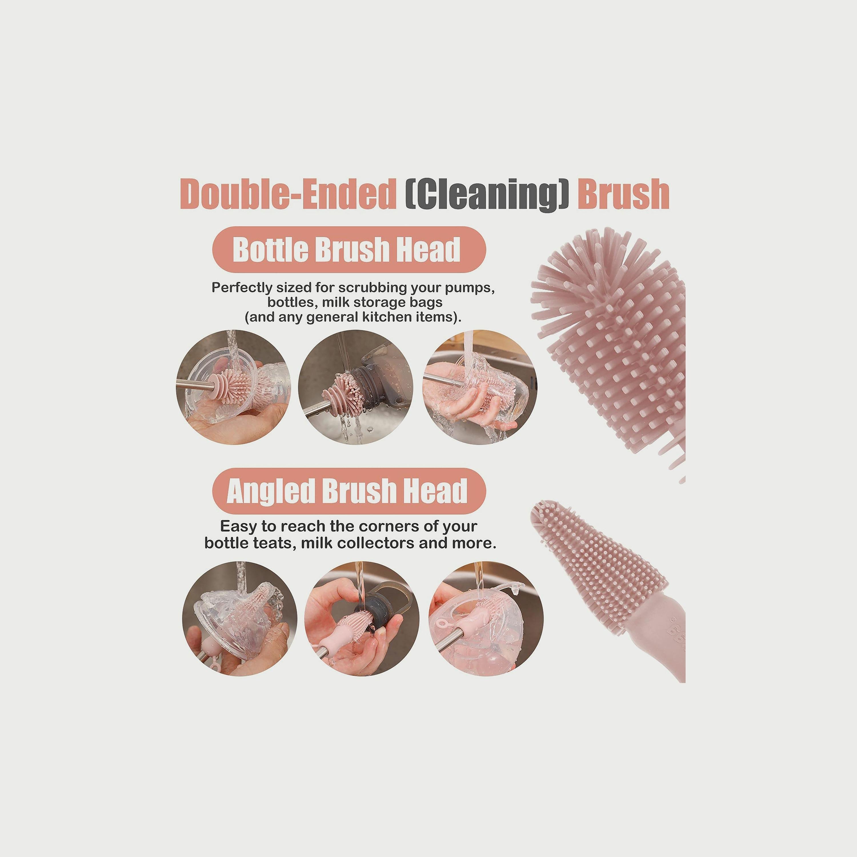 Haakaa Silicone DoubleEnded Bottle Brush, Blush-baby-feeding-accessories-image-3
