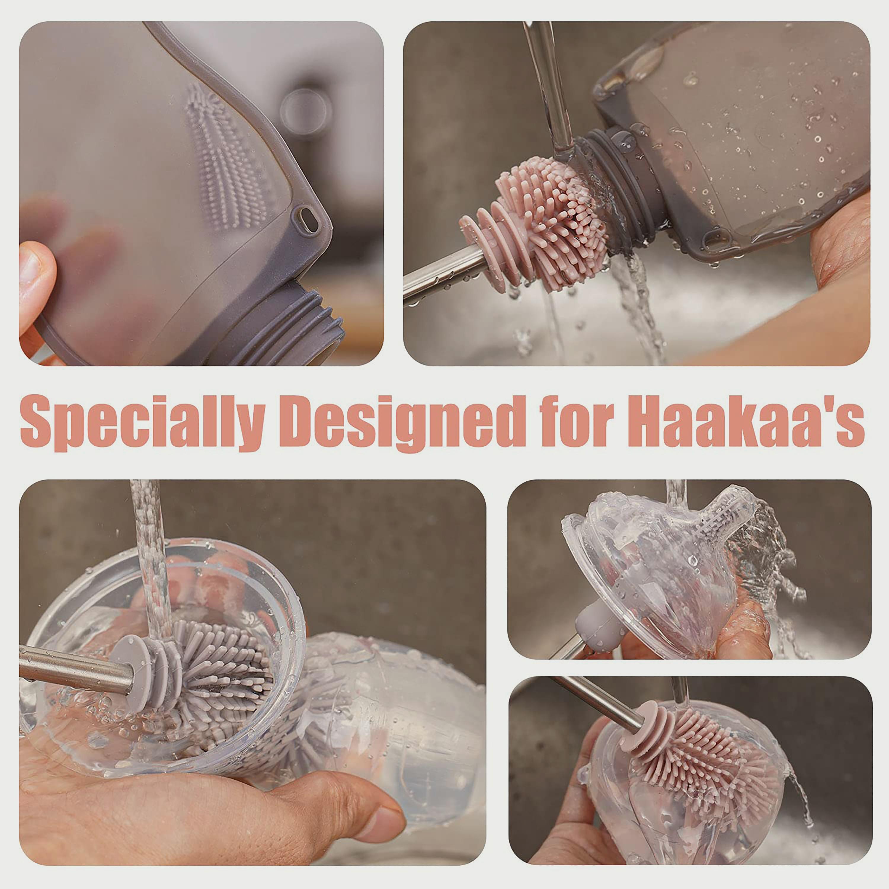 Haakaa Silicone DoubleEnded Bottle Brush, Suva Grey-baby-feeding-accessories-image-6