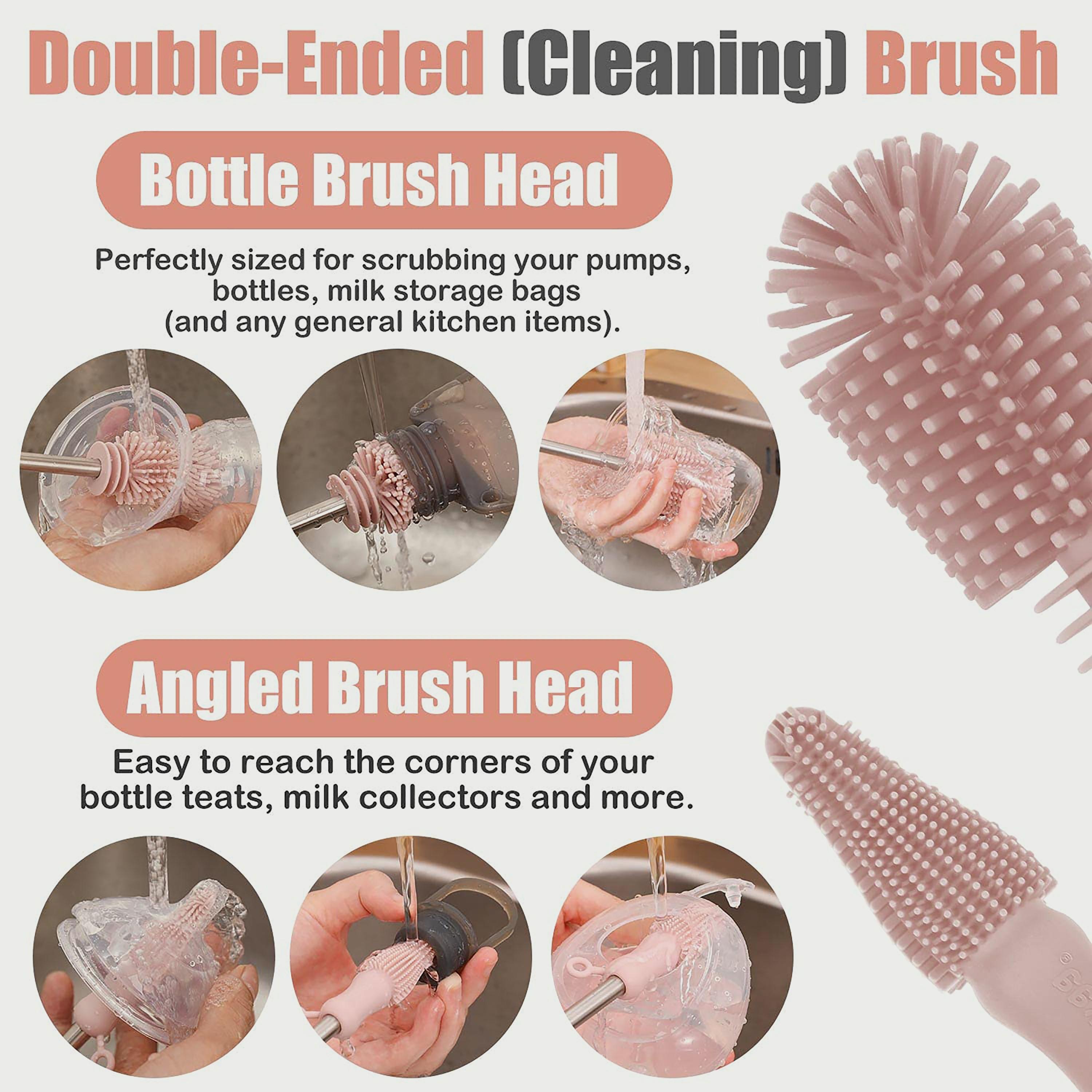 Haakaa Silicone DoubleEnded Bottle Brush, Suva Grey-baby-feeding-accessories-image-7