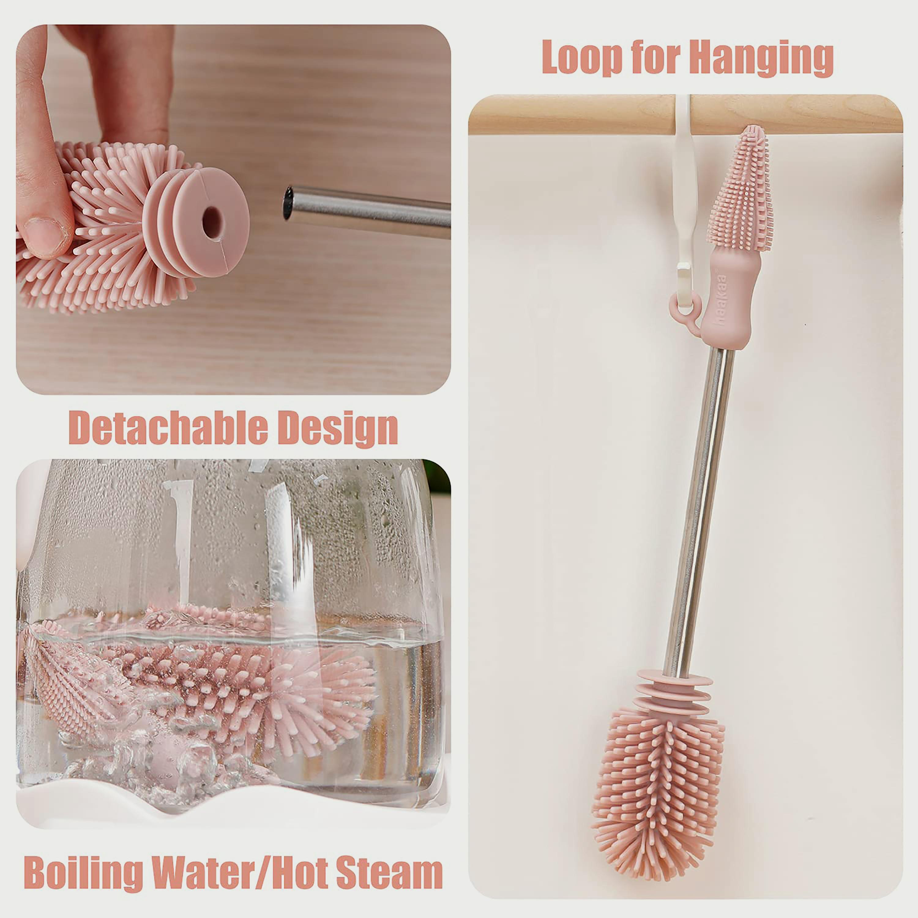 Haakaa Silicone DoubleEnded Bottle Brush, Suva Grey-baby-feeding-accessories-image-9