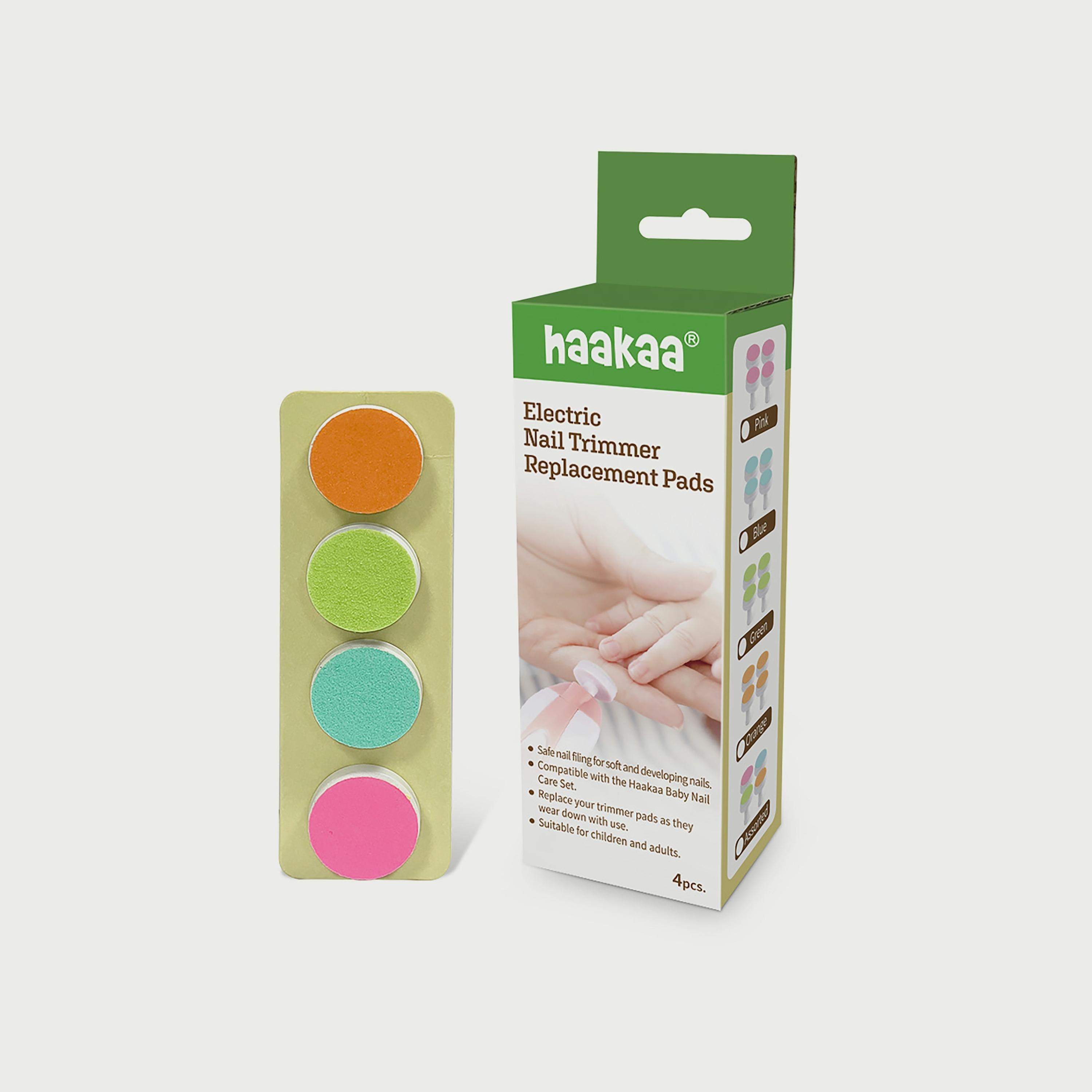 Haakaa Baby Nail Care Set Replacement Pads, Assorted-baby-bathandcare-hairbodyskincare-image-1