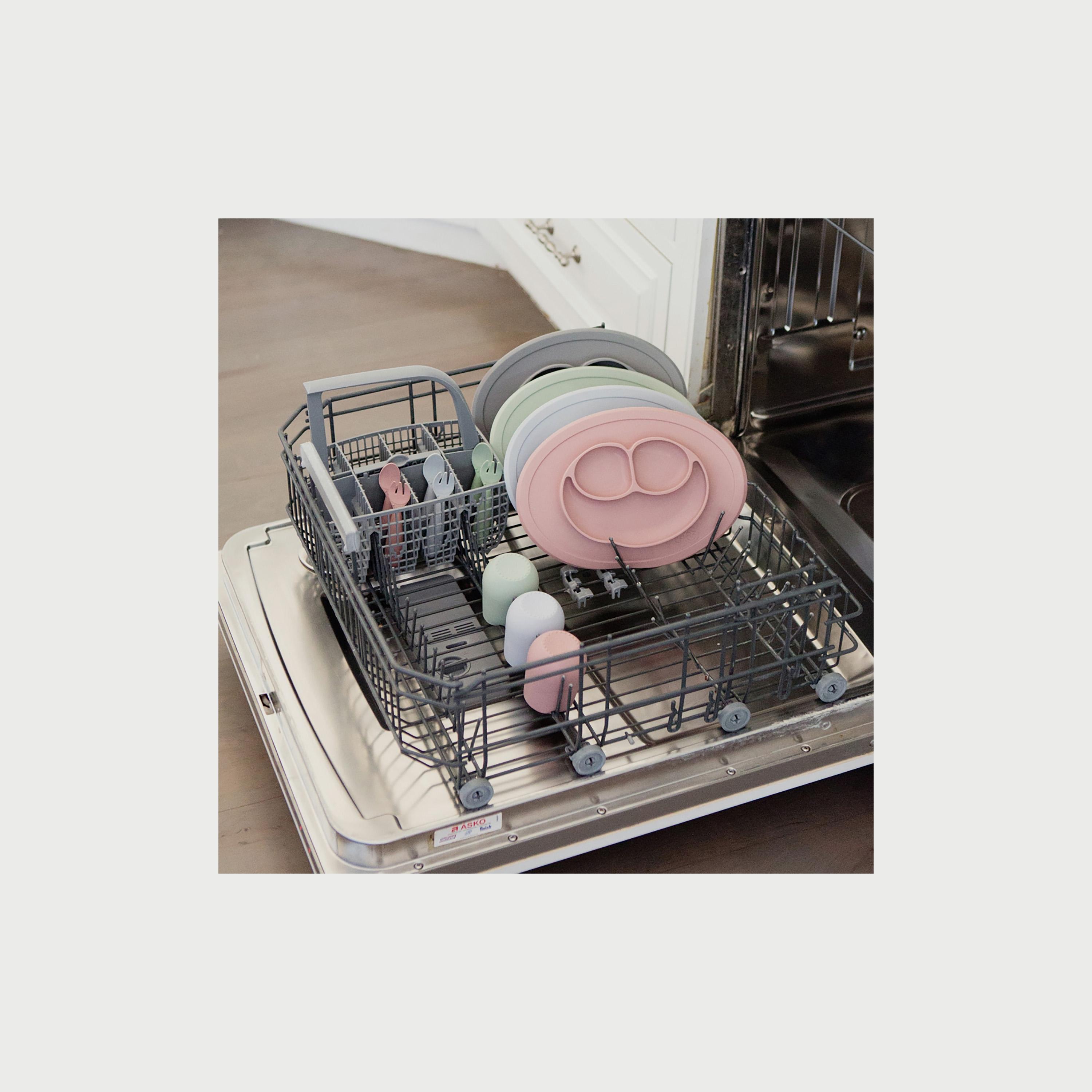 مجموعة الطعام الاولي من إيزي بيزي، رمادي-baby-feeding-mealtimeessentials-image-5