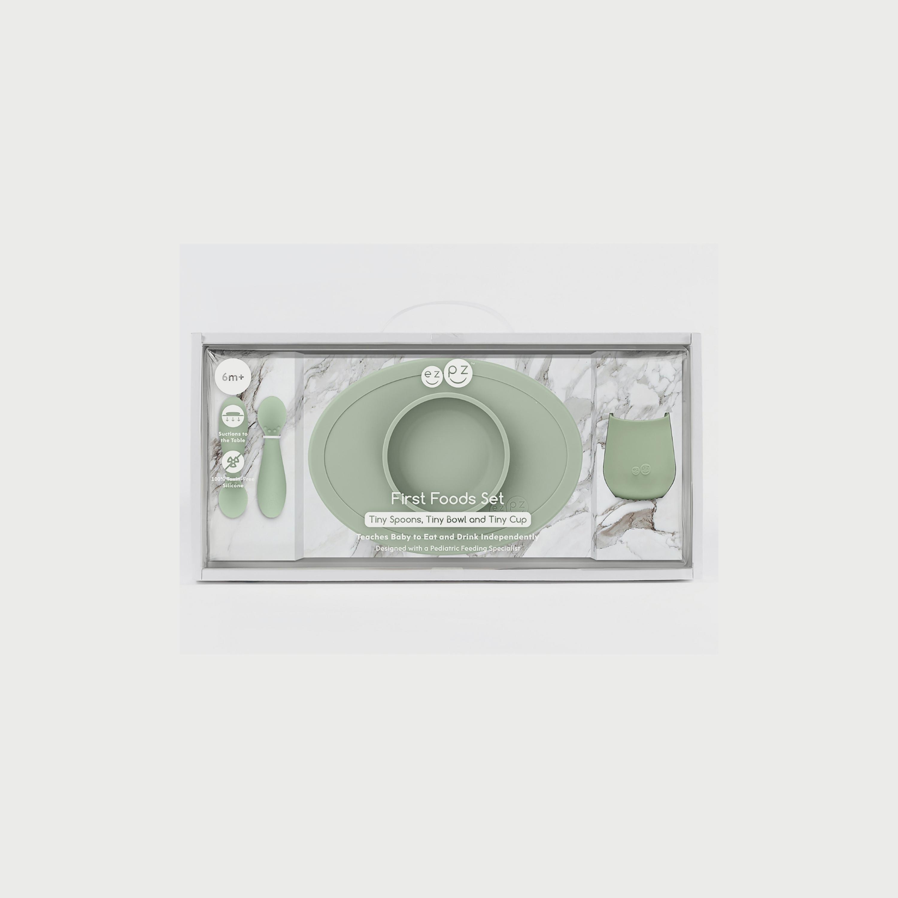 ezpz First Food Set, Sage-baby-feeding-mealtimeessentials-image-2