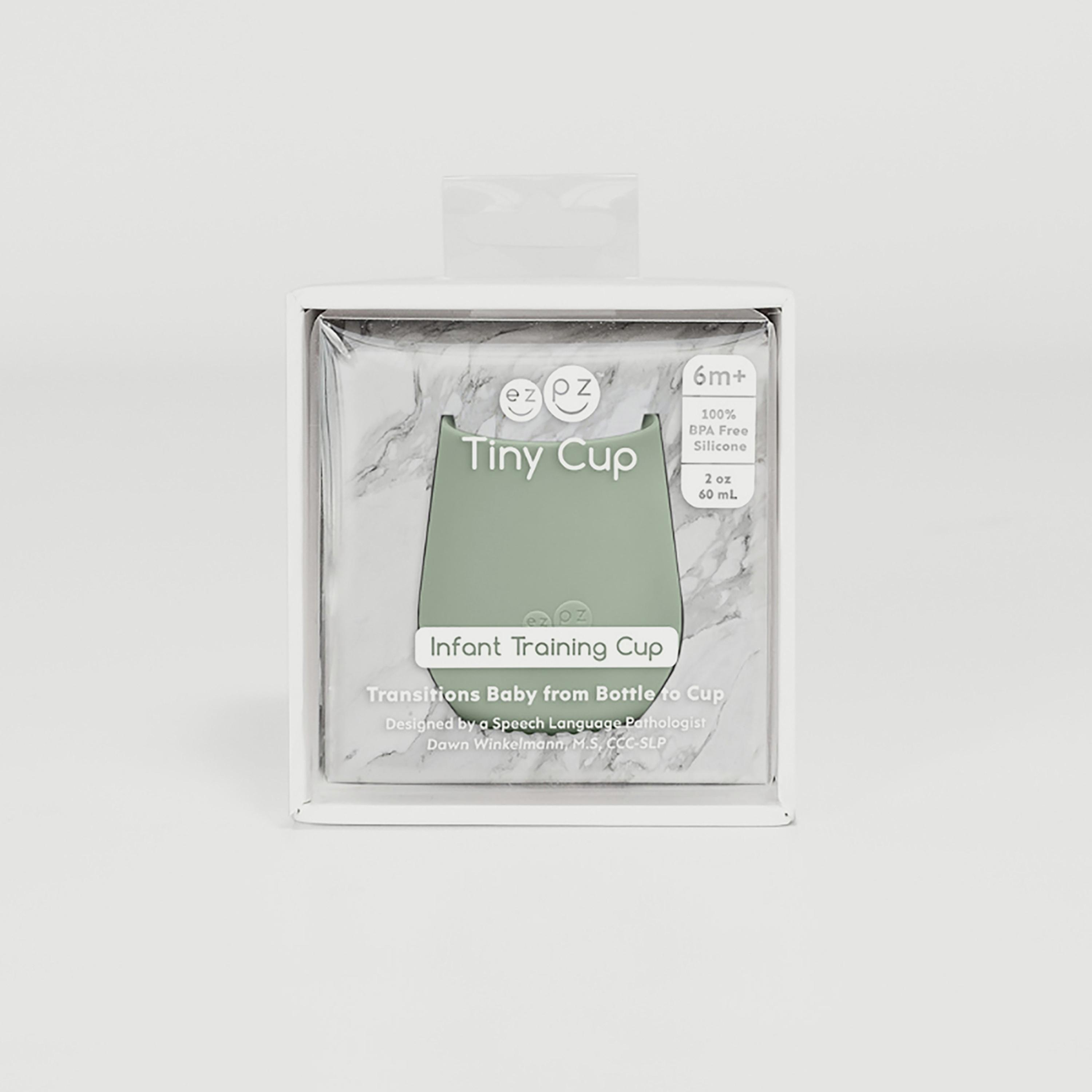 ezpz Tiny Cup, Sage-baby-feeding-mealtimeessentials-image-1