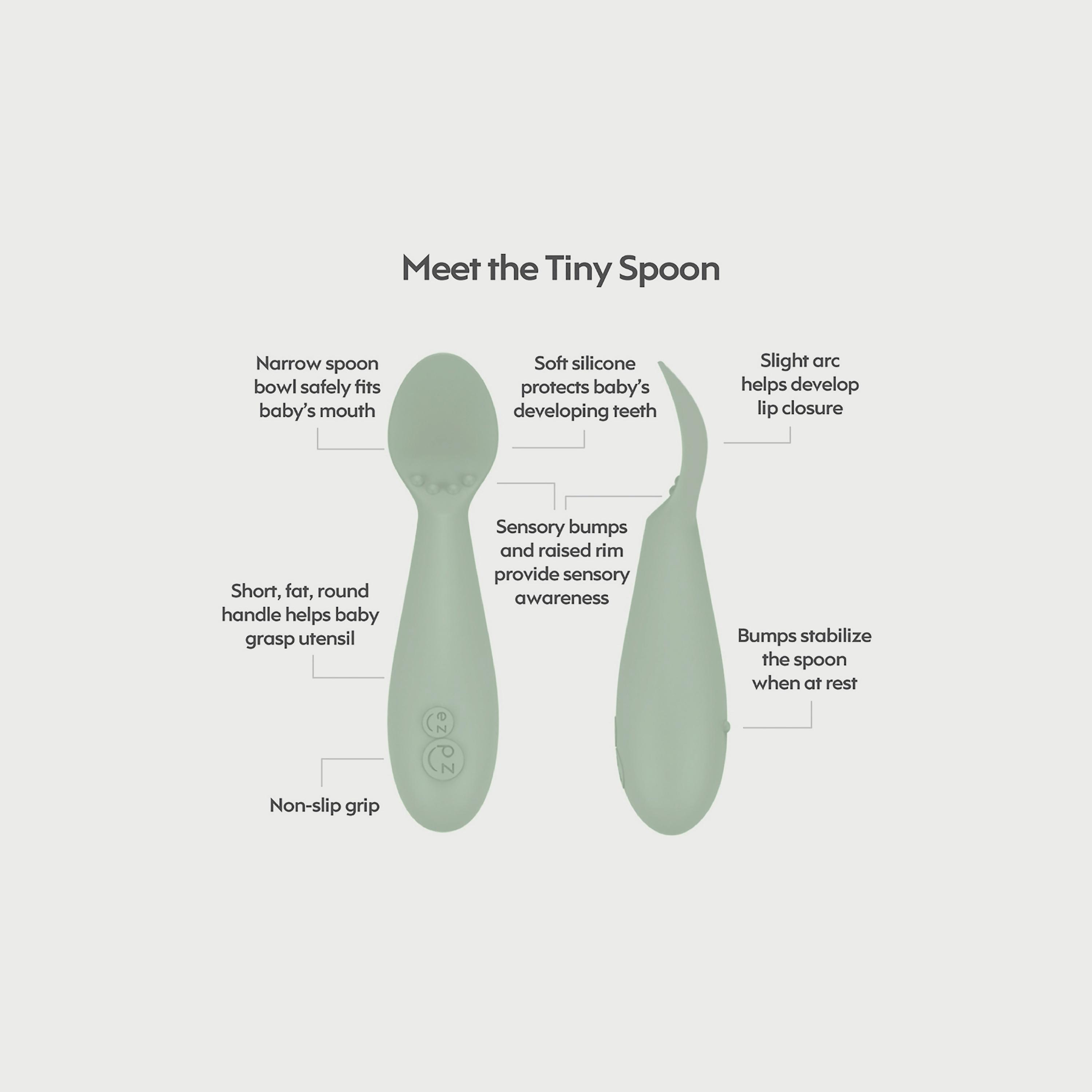 ezpz 2-Piece Tiny Spoon Set, Sage-baby-feeding-mealtimeessentials-image-4