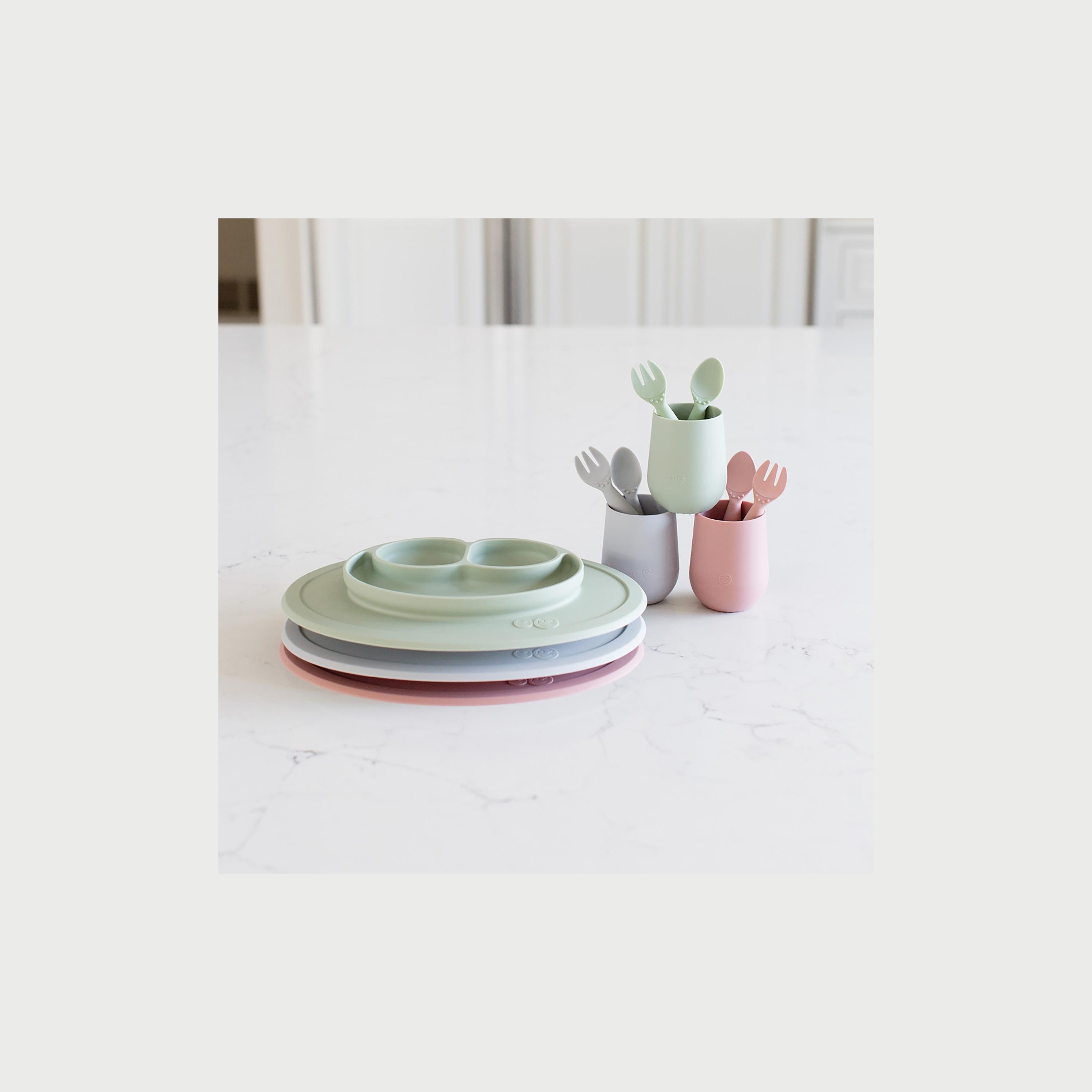 ezpz Mini Feeding Set, Sage-baby-feeding-mealtimeessentials-image-5