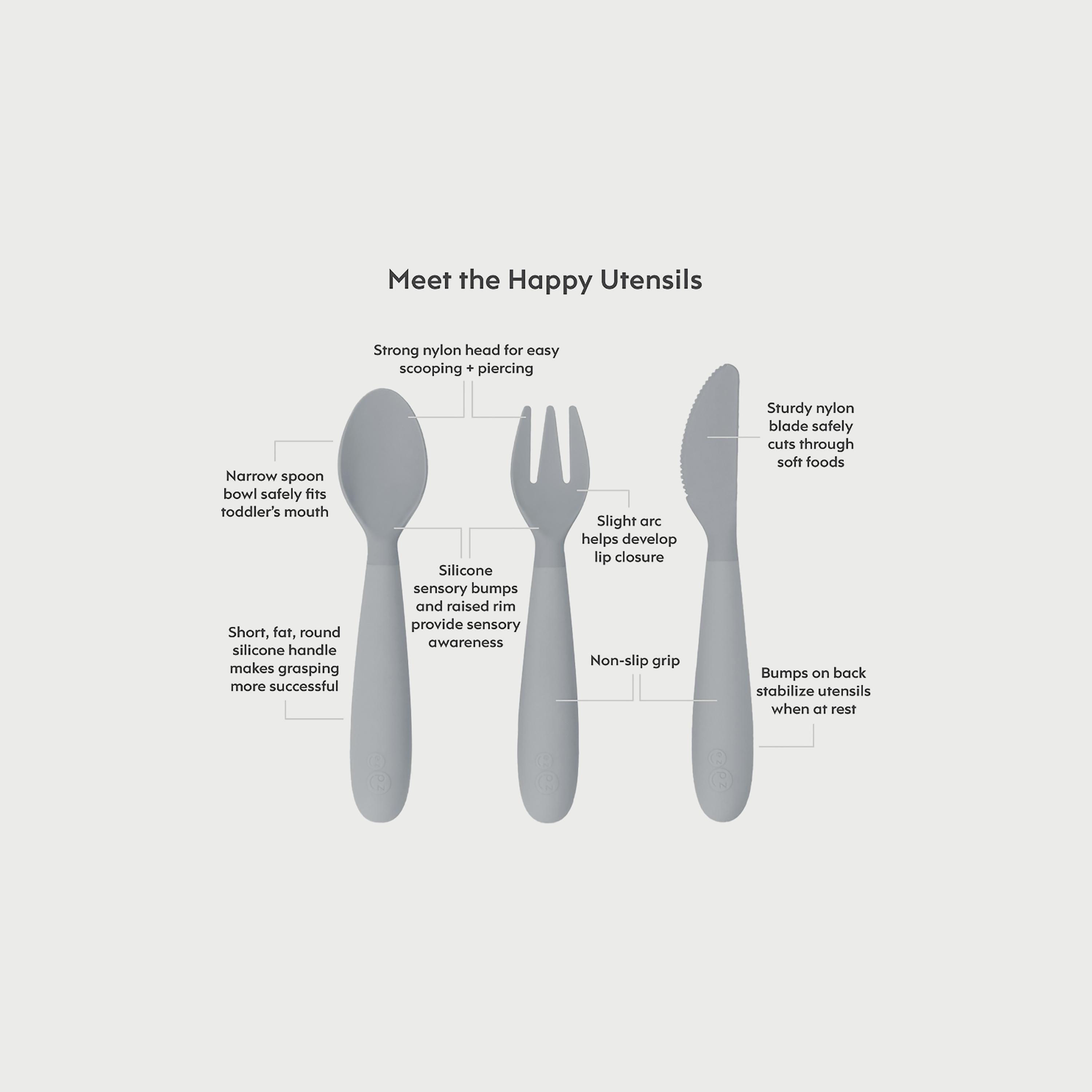 ezpz Happy Utensils, Pewter-baby-feeding-mealtimeessentials-image-4