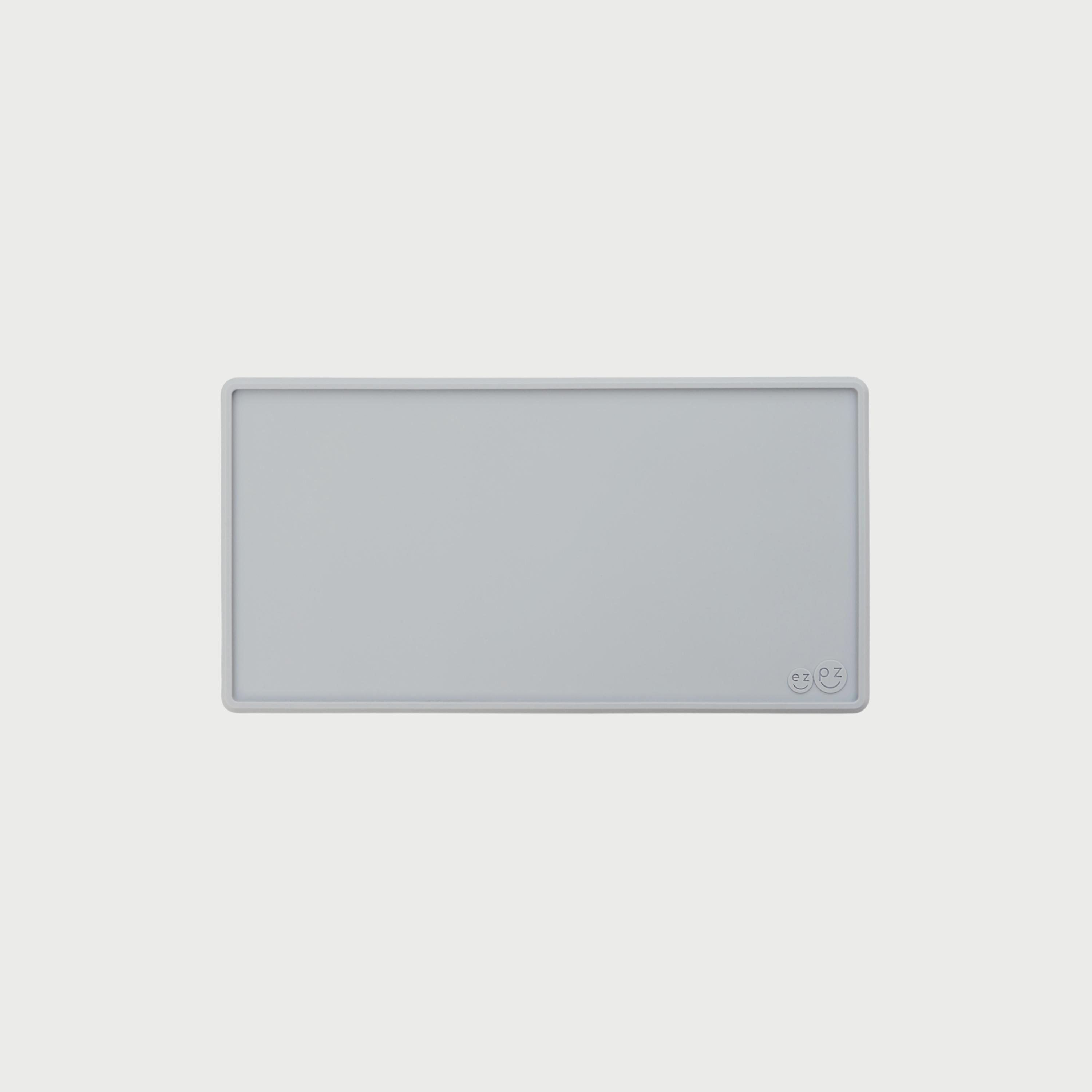 ezpz Tiny Placemat, Pewter-baby-feeding-mealtimeessentials-image-1