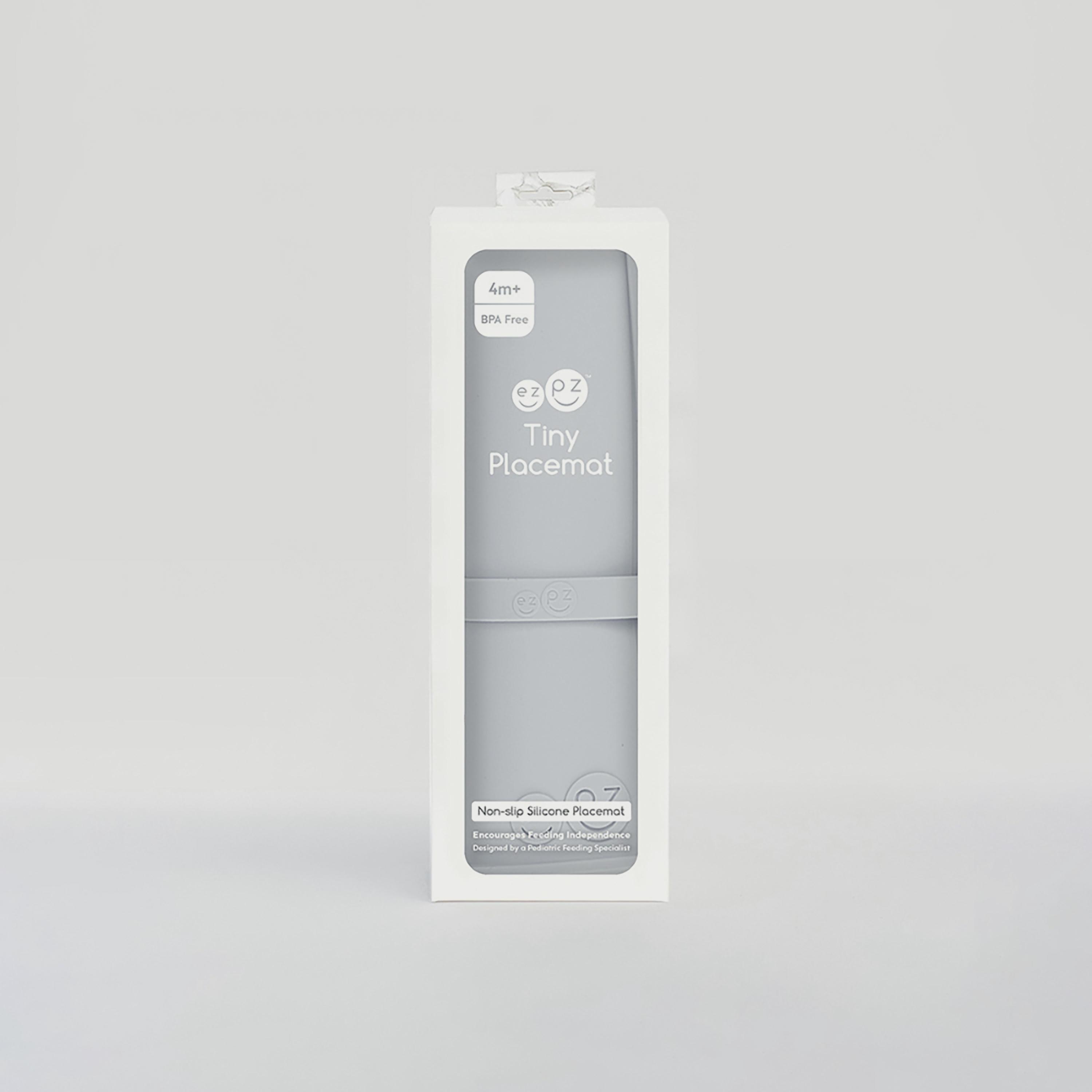 ezpz Tiny Placemat, Pewter-baby-feeding-mealtimeessentials-image-2