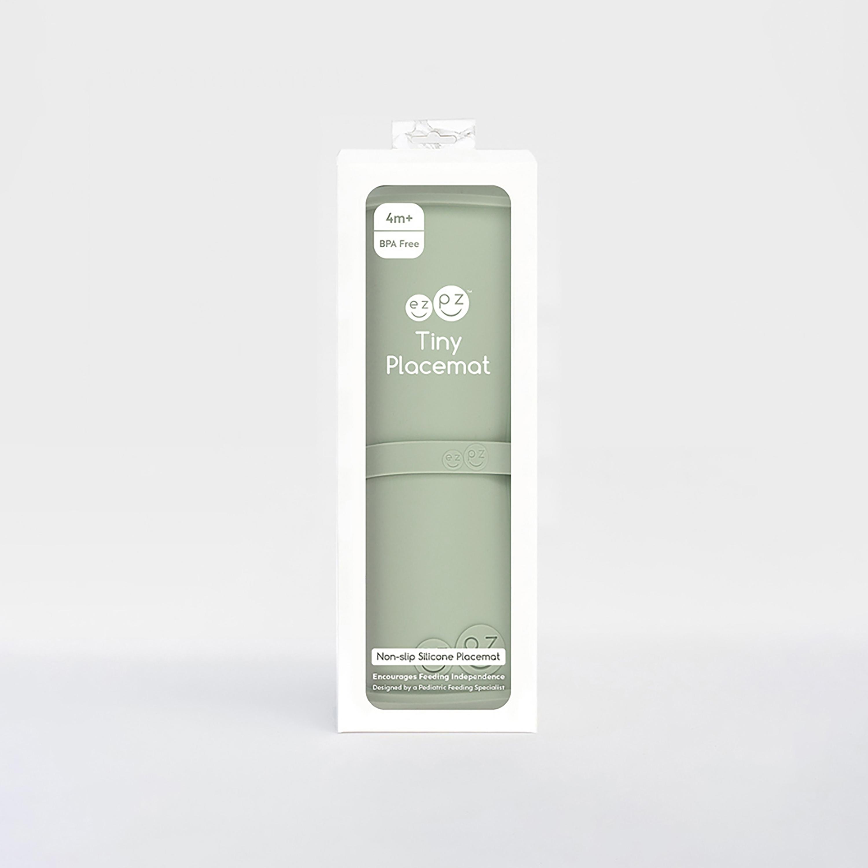 ezpz Tiny Placemat, Sage-baby-feeding-mealtimeessentials-image-2