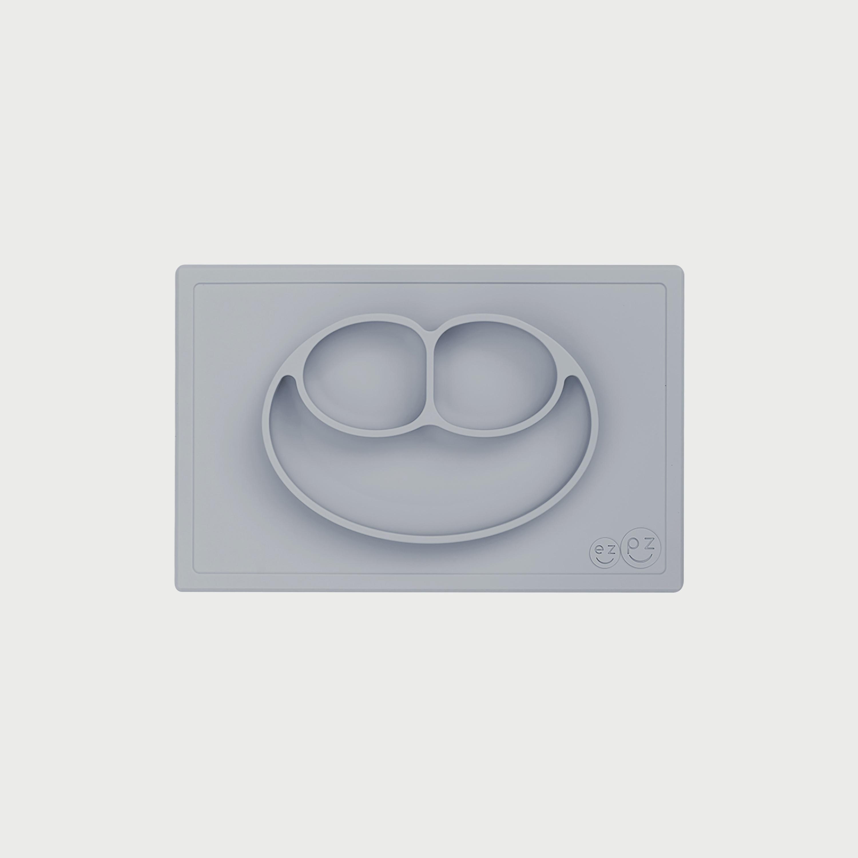 ezpz Happy Mat, Pewter-baby-feeding-mealtimeessentials-image-1