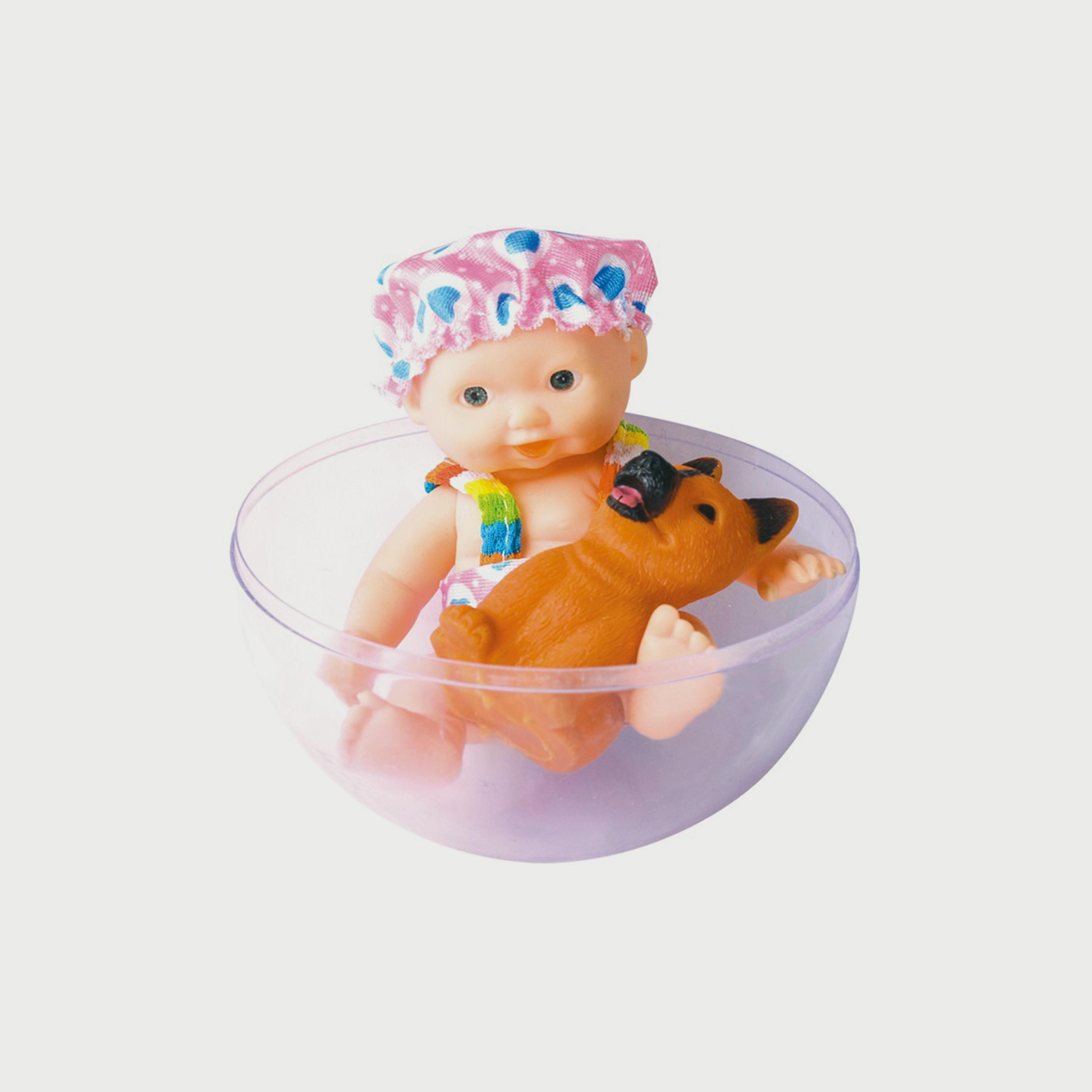 دمية بيبي كايلا مع كرة سحرية 12 سم من بي جوي-toys-dollsandplaysets-dolls-image-1