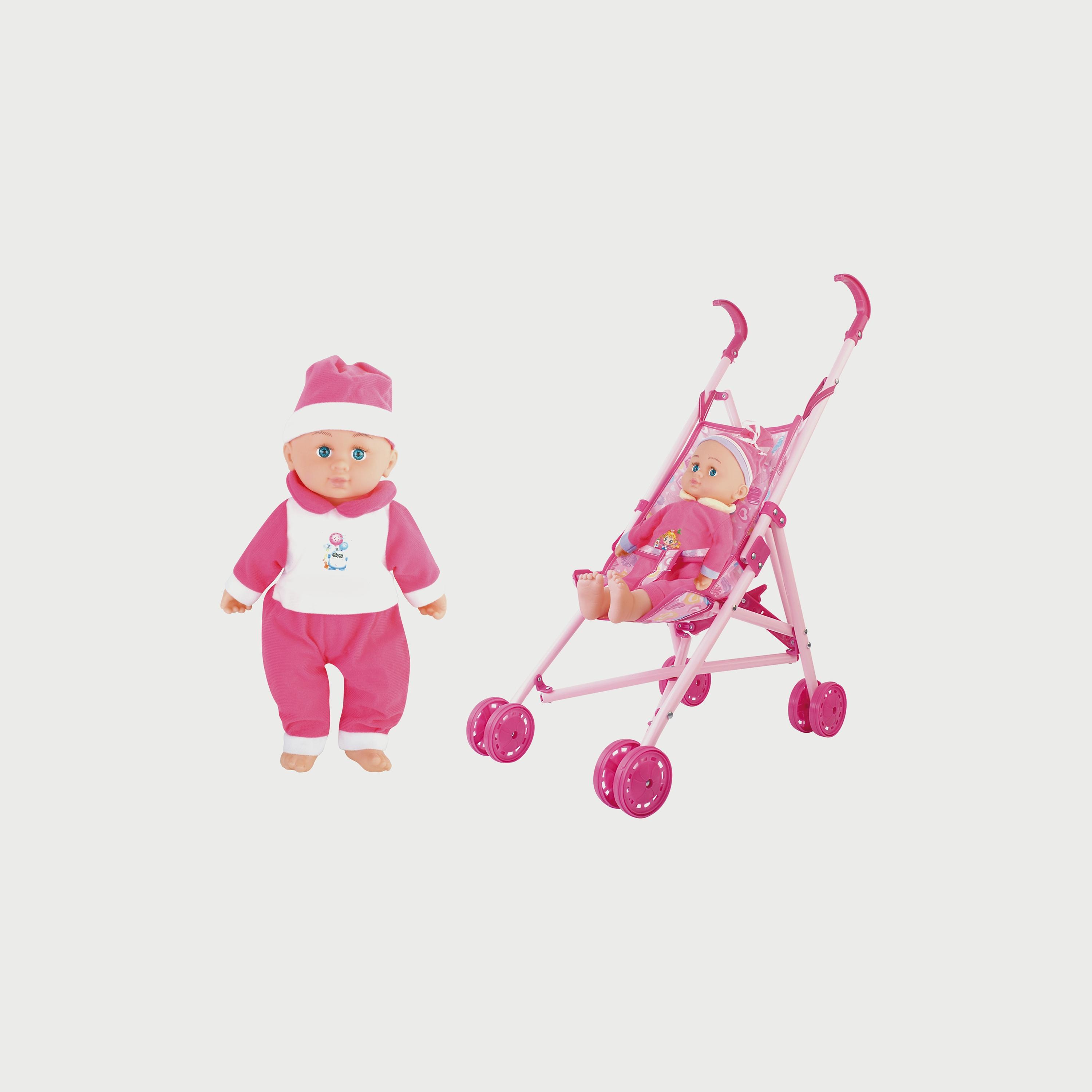 Power Joy Baby Cayla Trolley With Doll 40cm-toys-dollsandplaysets-dollplaysets-image-1