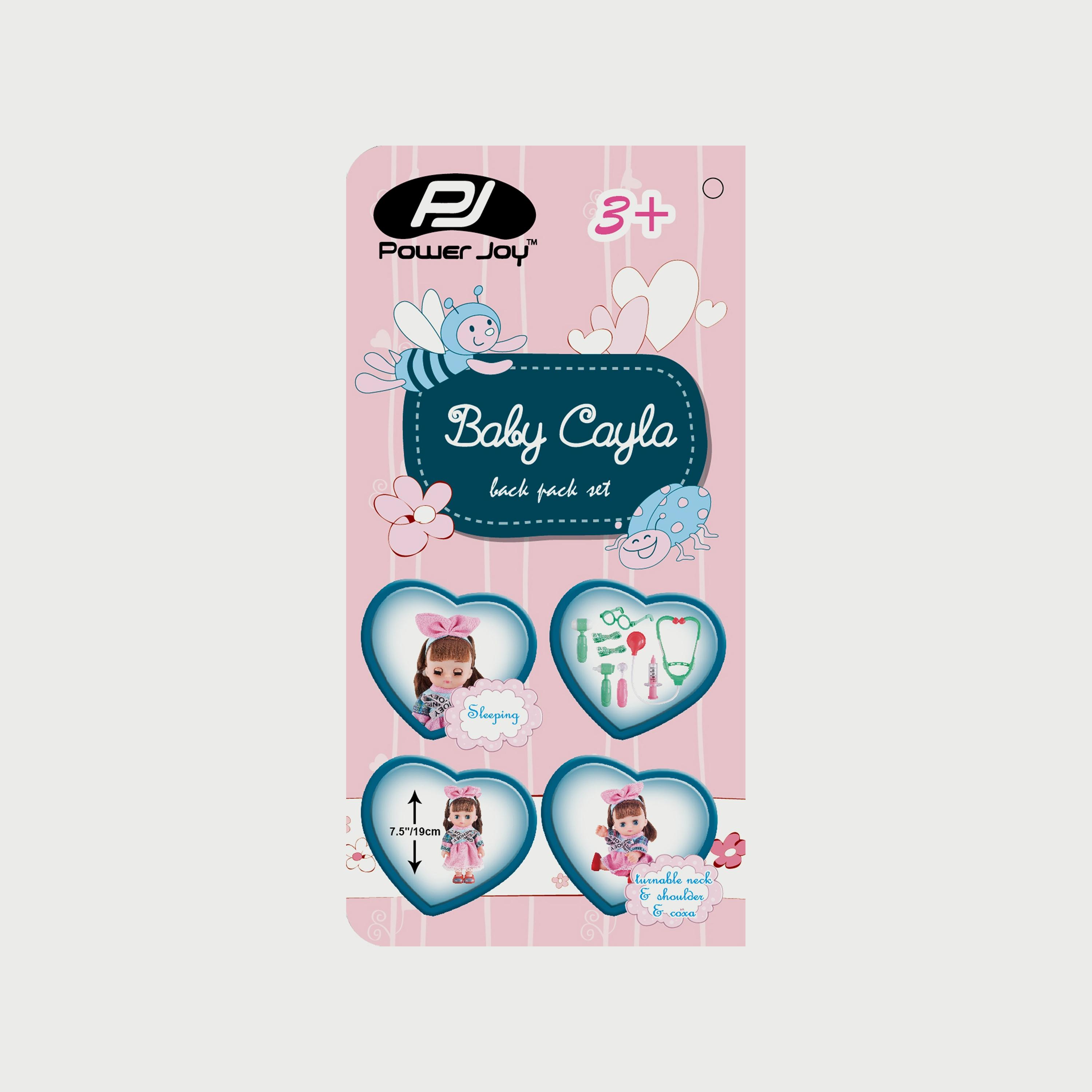 Power Joy Baby Cayla Back Pack Set 7.5Inches-toys-dollsandplaysets-dolls-image-4