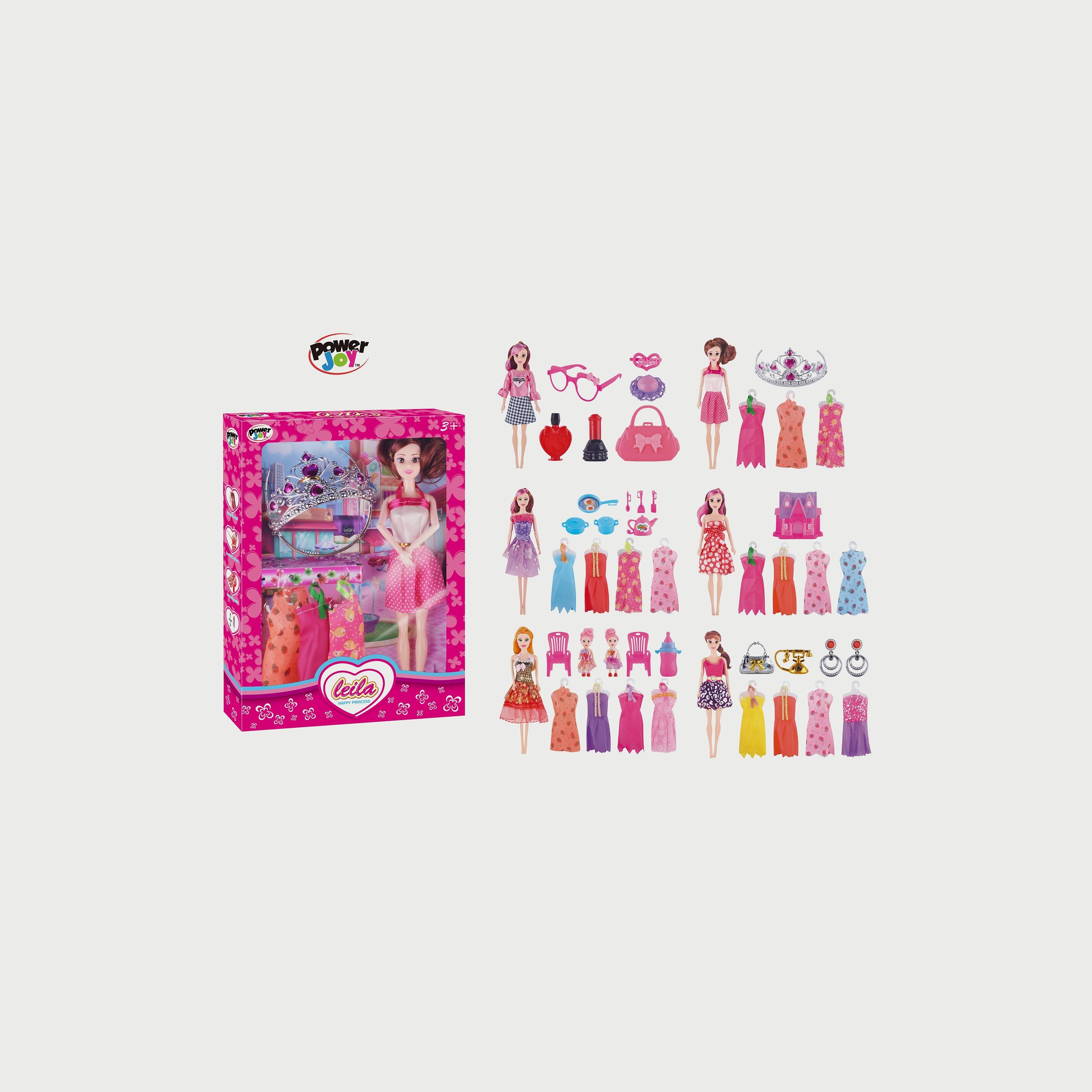 مجموعة دُمًى الأميرة السعيدة من بي جوي-toys-dollsandplaysets-dolls-image-5