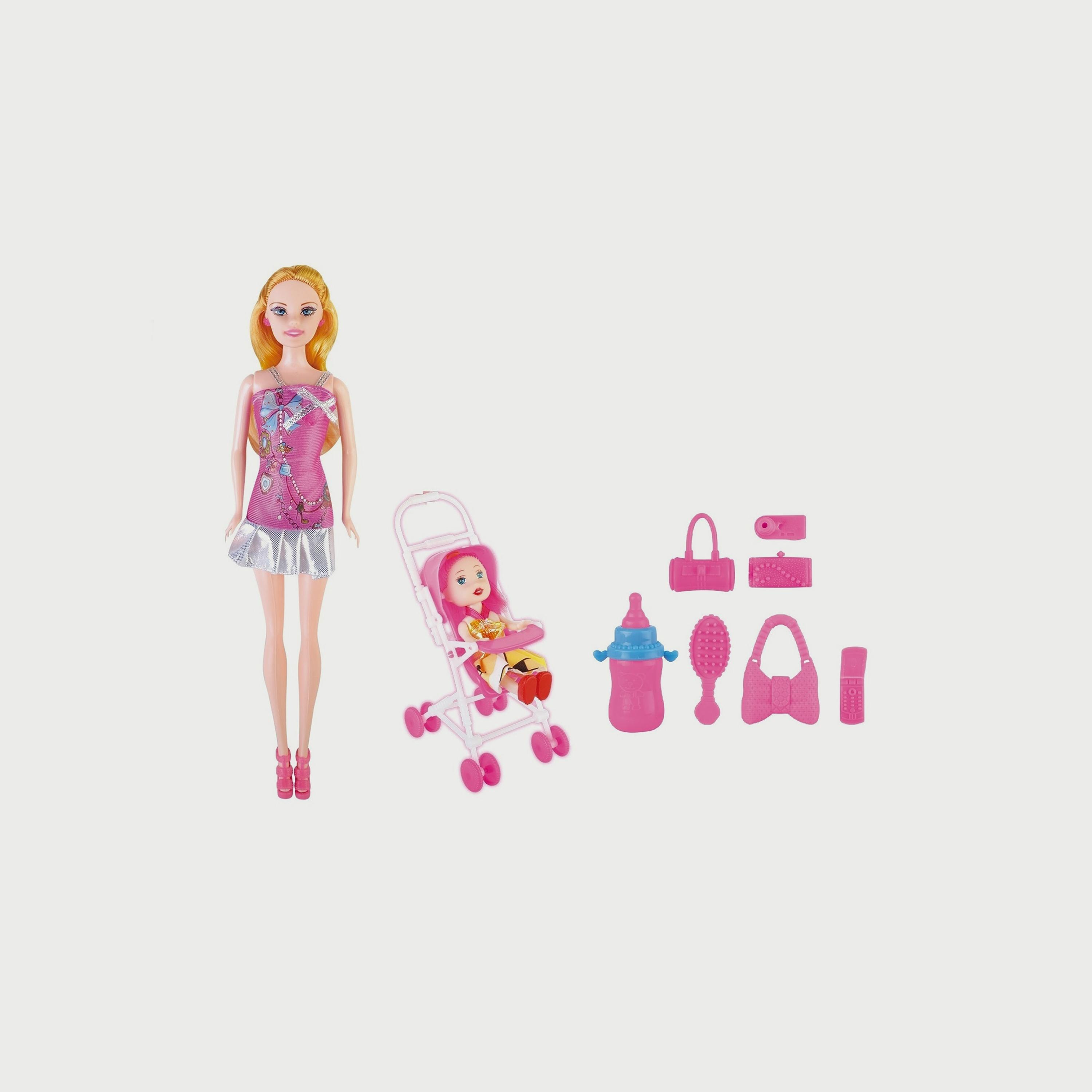 لعبة مجموعة عربة ليلى 3 في 1 من بي جوي-toys-dollsandplaysets-dolls-image-6
